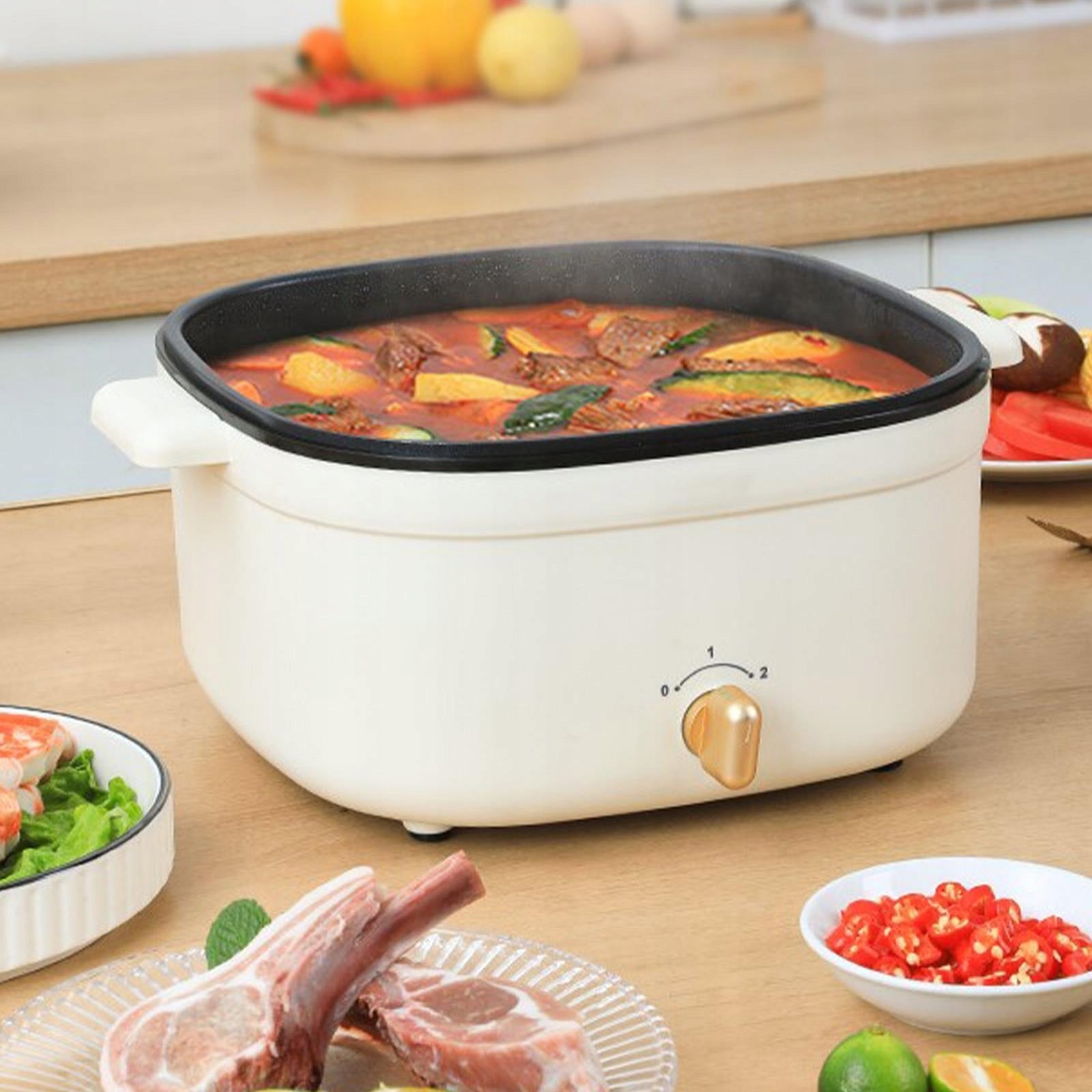 Electric Hot Pot Quick Heating Small Electric Cooker Portable Electric Pot Packaging status original