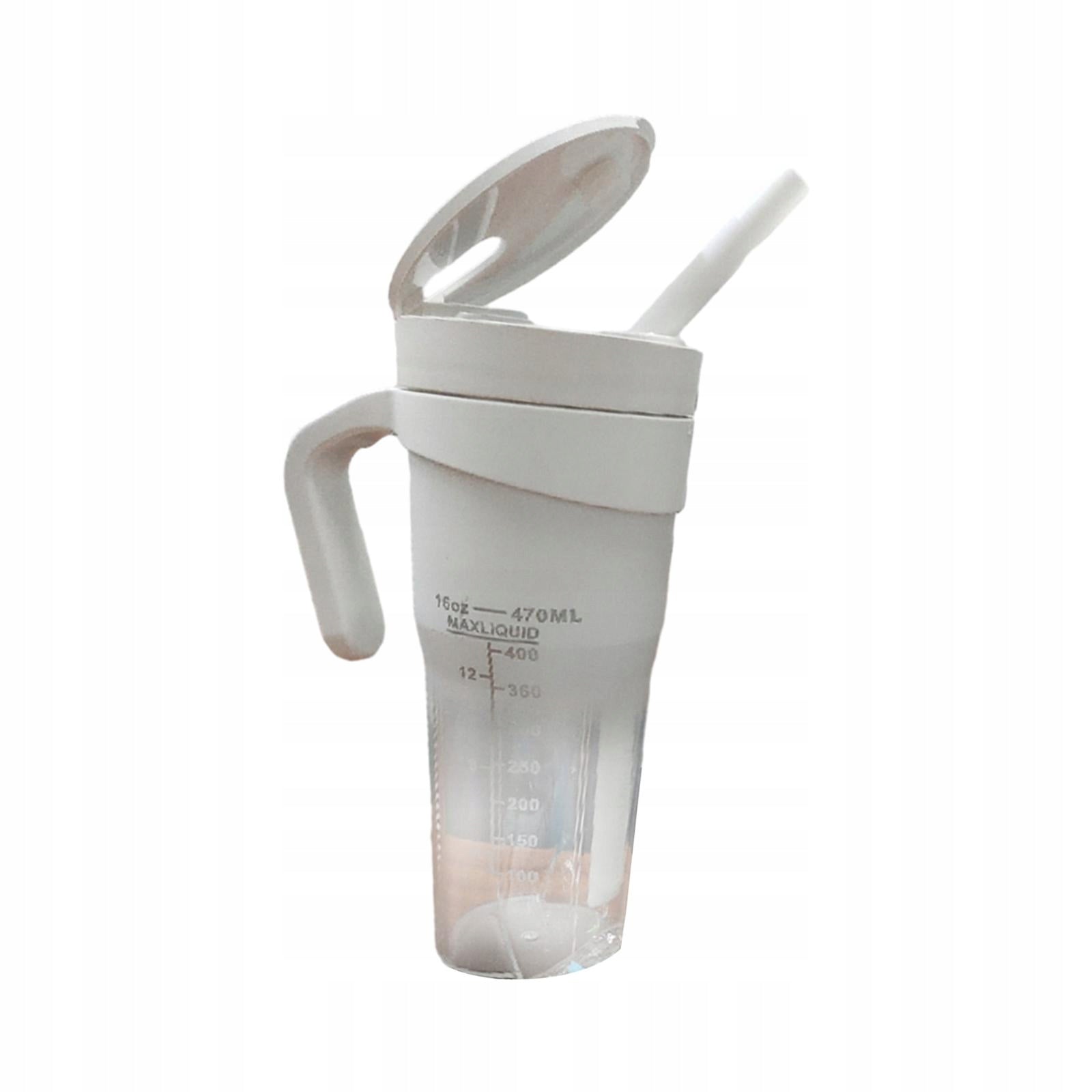 Electric Juicer Cup 470ml Small Fruit Mixing Machine USB Ice Blender White Brand no brand