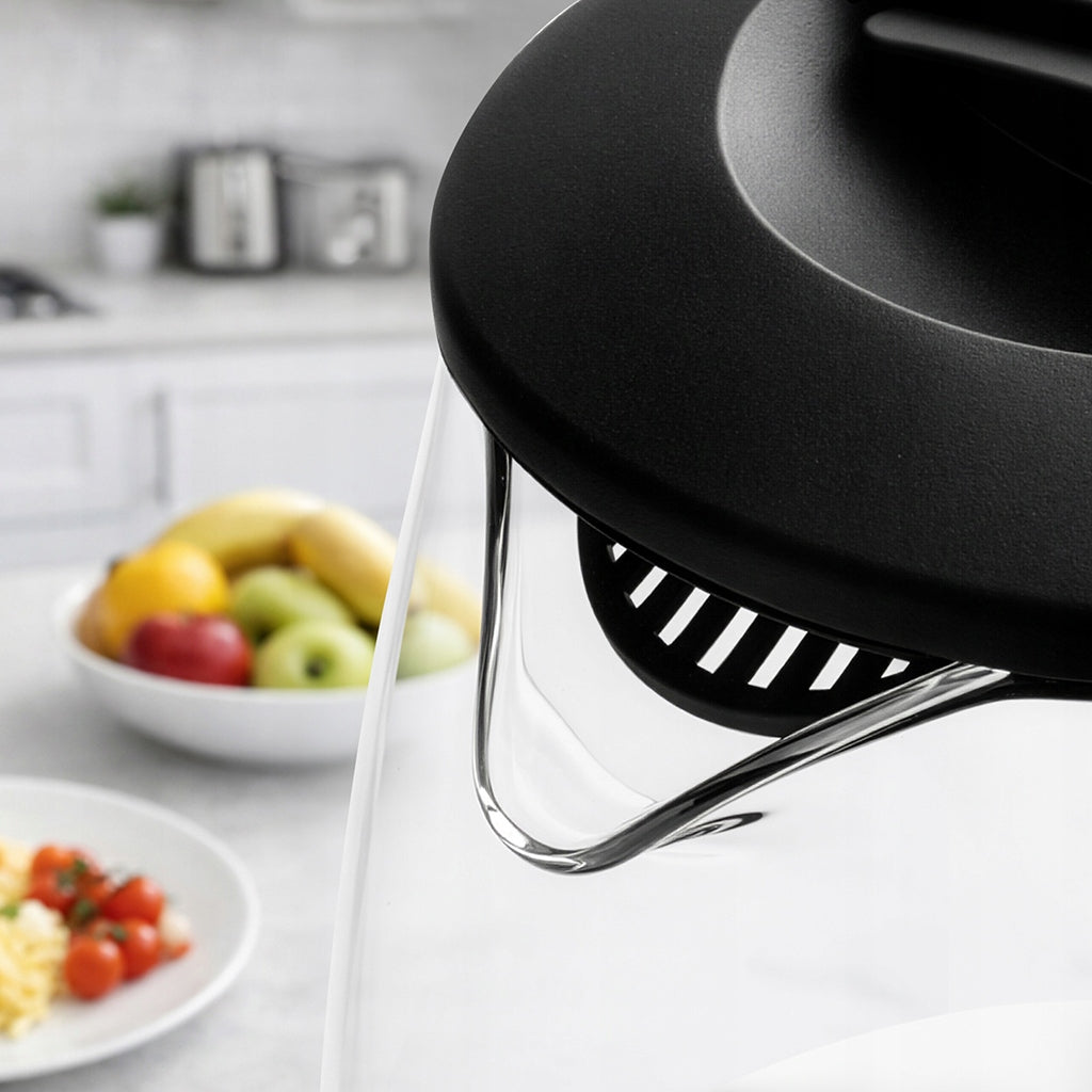 Electric Kettle Glass 1,8L BERGMANN 2200W LED Backlight Model Czajnik 1,8L