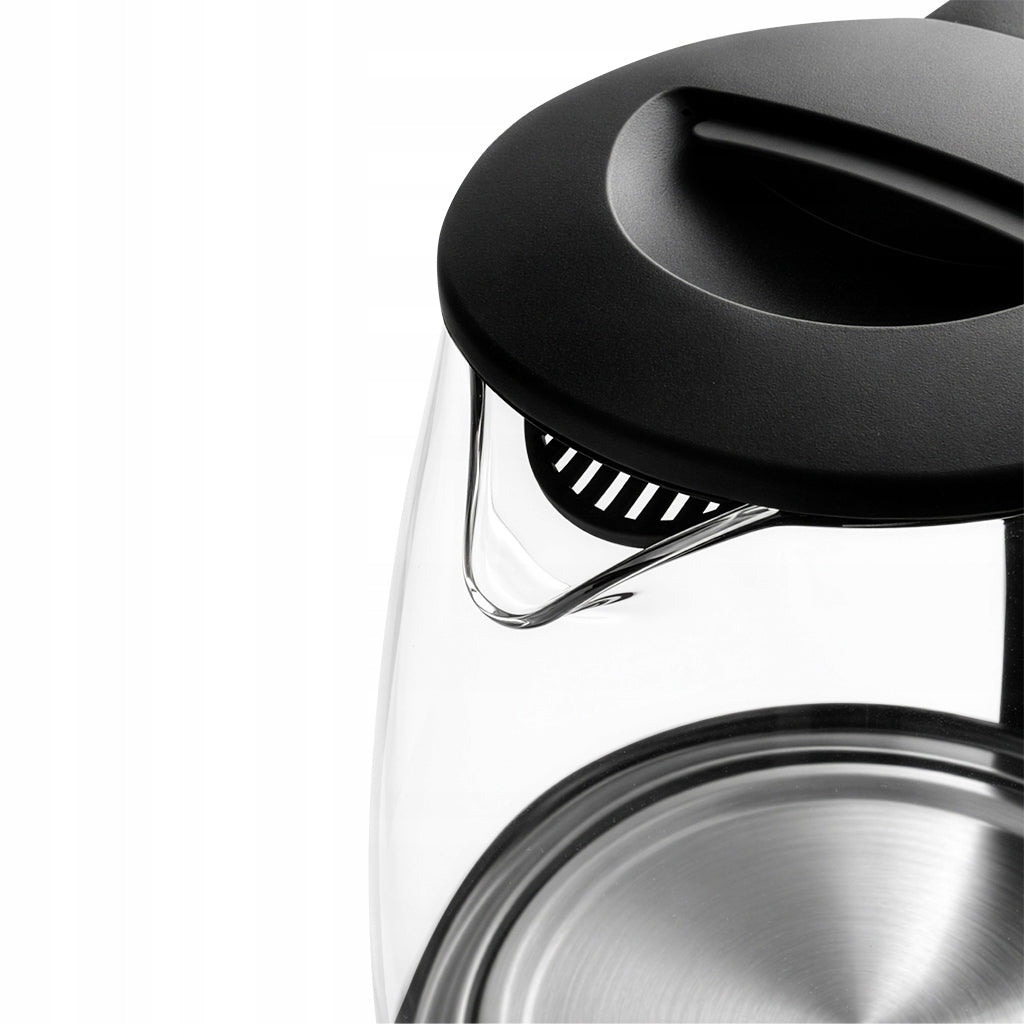 Electric Kettle Glass 1,8L BERGMANN Wireless 2200W LED Capacity 1.8 l
