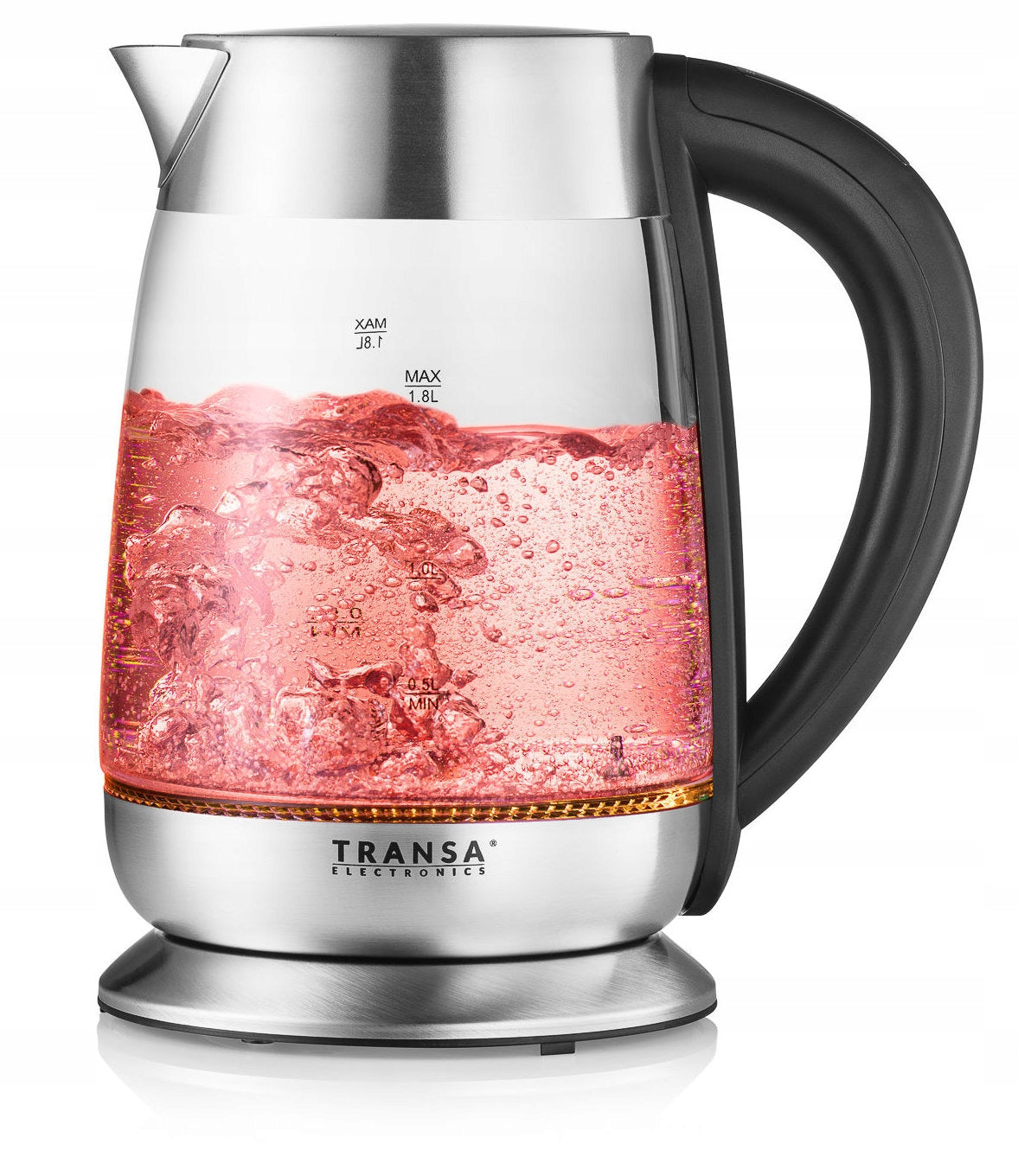 Electric Kettle Glass TEMPERATURE CONTROL LCD TOUCH PANEL 1,8 L Capacity 1.8 l