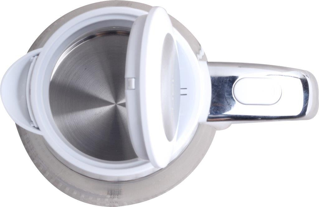 Electric Kettle Glass Wireless Silent ŁUCZNIK 1,7L 2200W White Power 2200 W