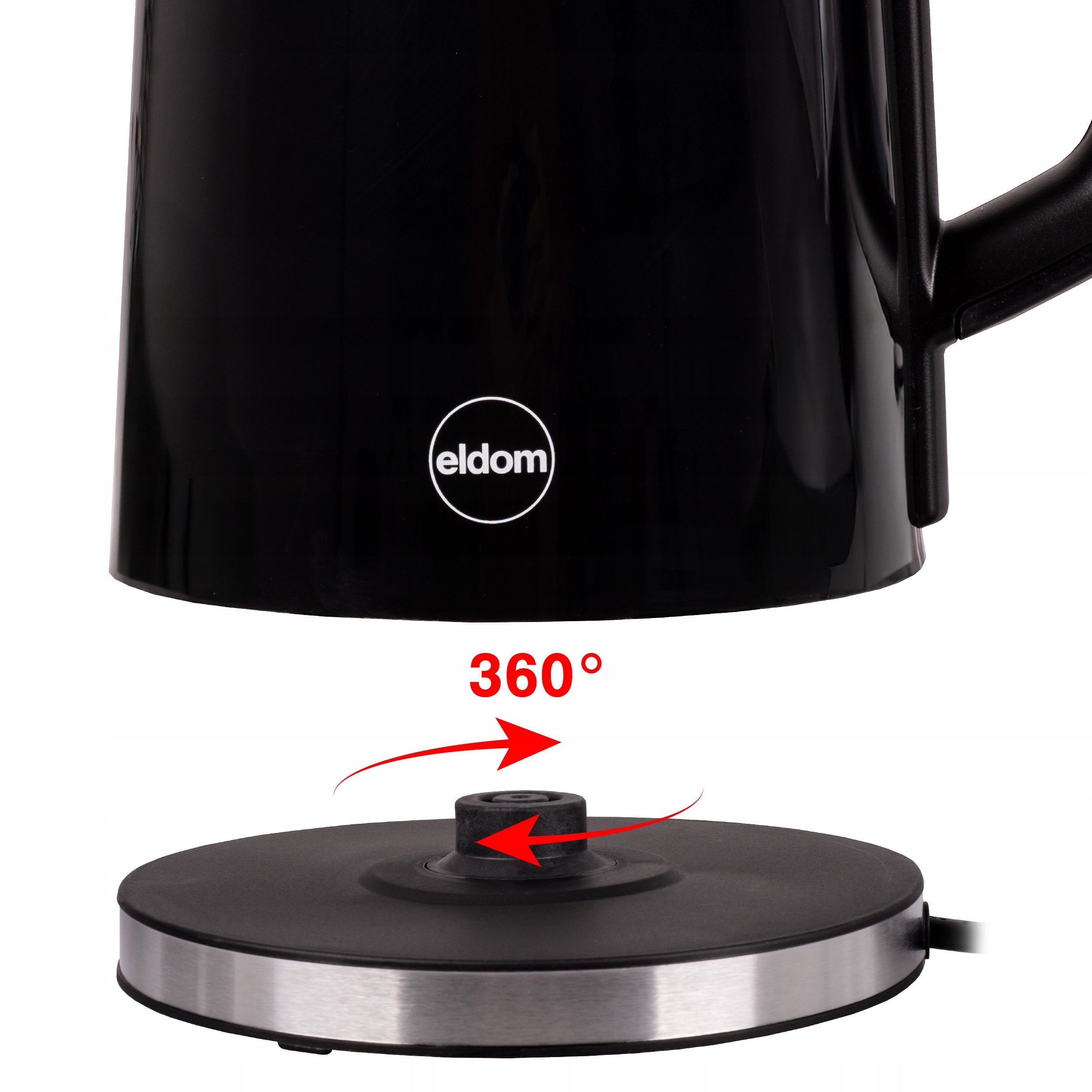 Electric Kettle Glass with Temperature Control 2200w 1,7l C530 LED Dominant color black