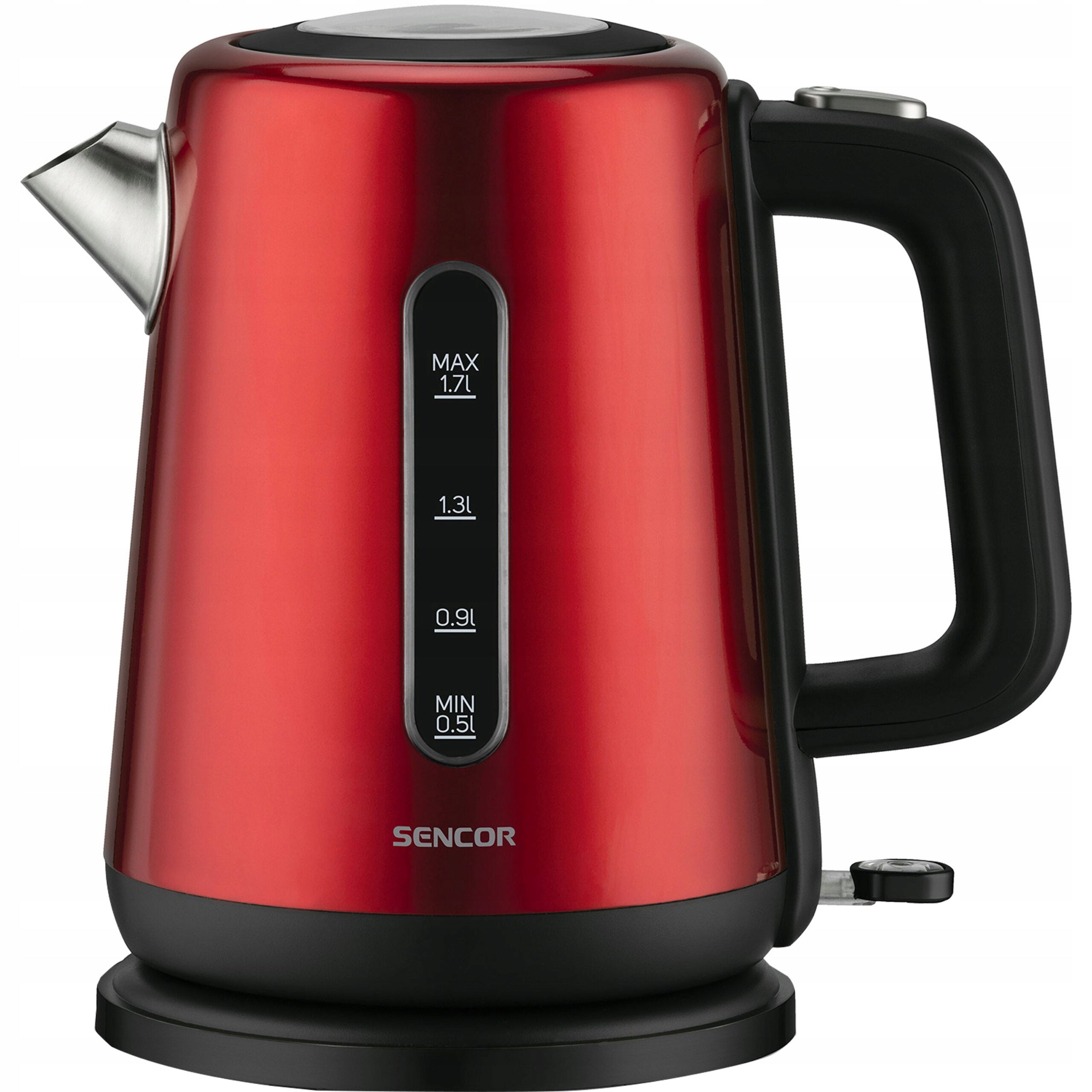 Electric Kettle Rotary STRIX 360 Sencor 1751RD 1,7L 2200W Red