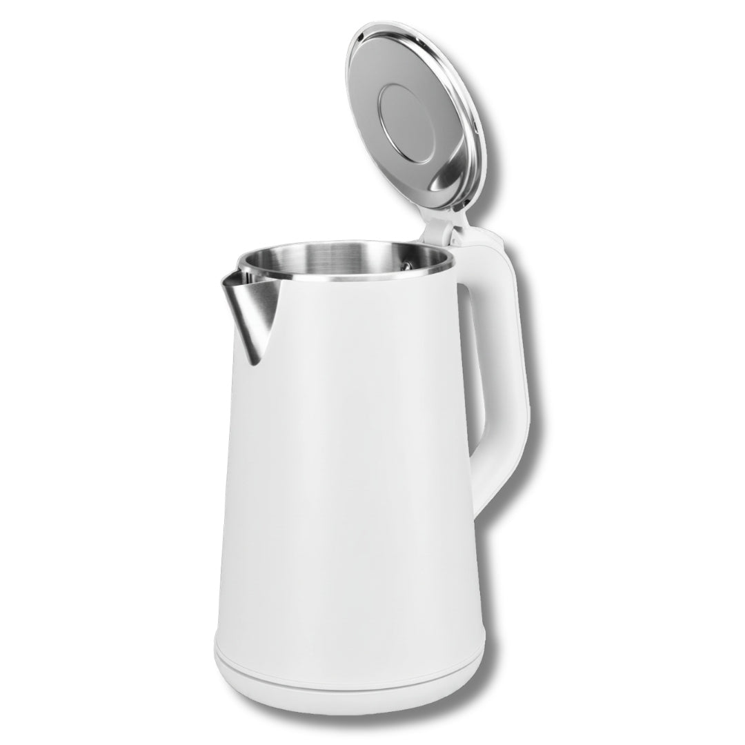 Electric Kettle Wireless 1,6 L Adjustable |Dechlorination |LED|White Model Bezprzewodowy | Regulacja | LED