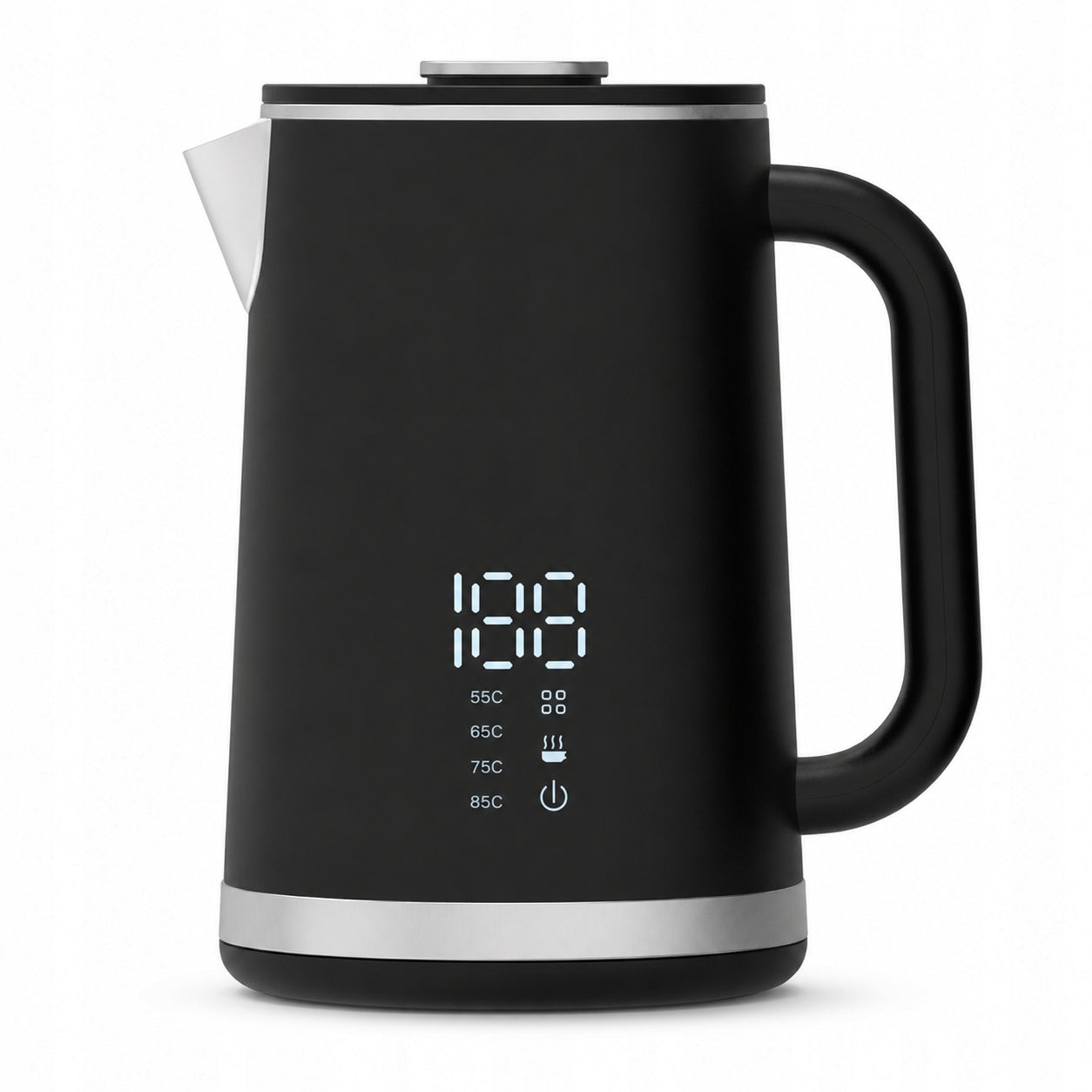 Electric Kettle Wireless 1,6 L | Temperature control |LED|Black