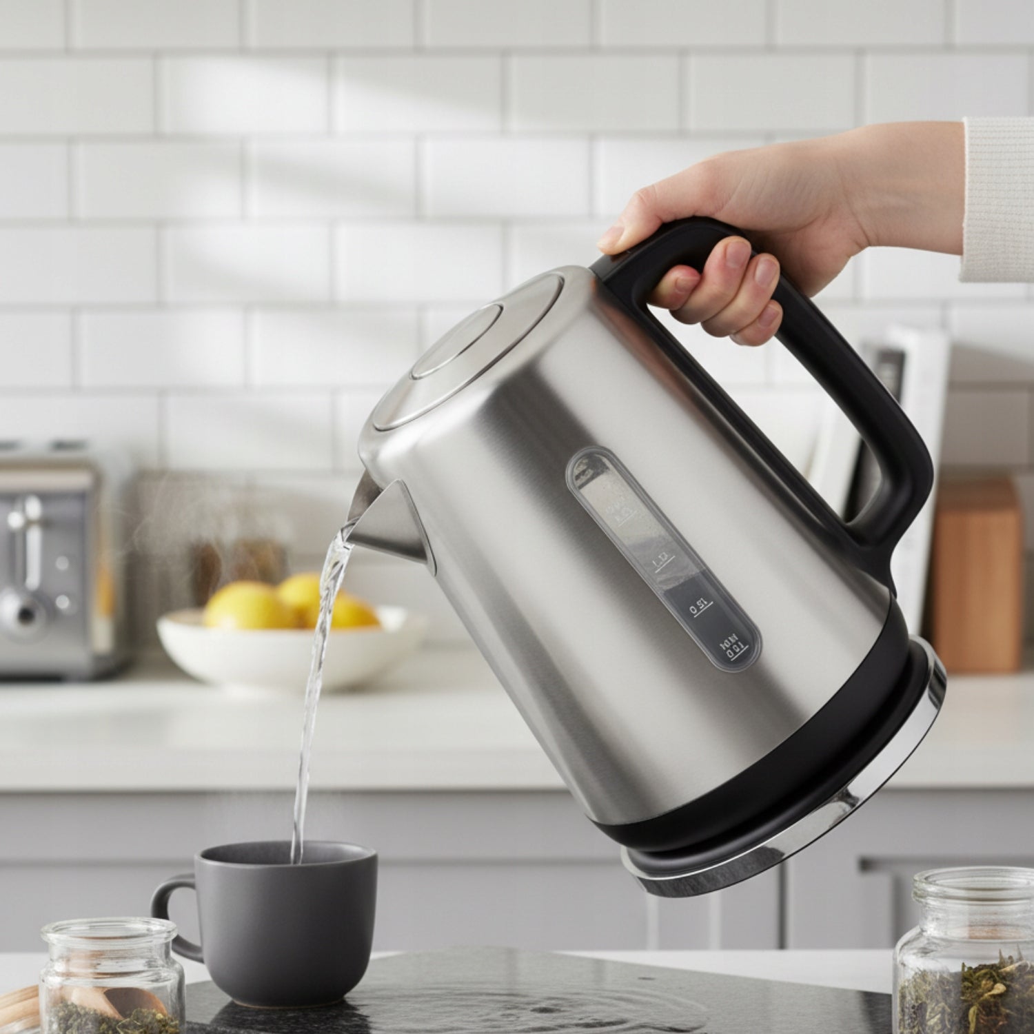 Electric Kettle with Temperature Control Botti Touch 1,7L 2200W Brand Botti