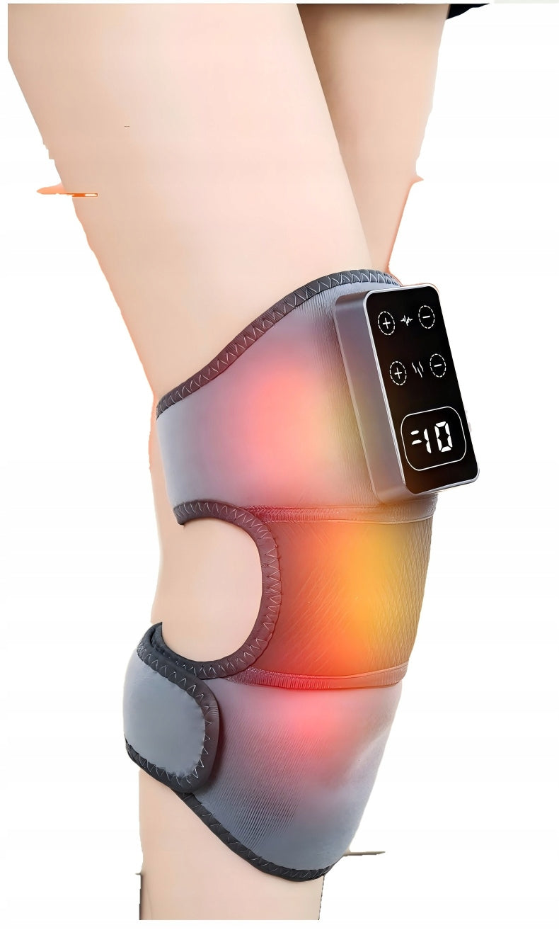 Electric Knee Massager with Heating / Knee Brace for Pain