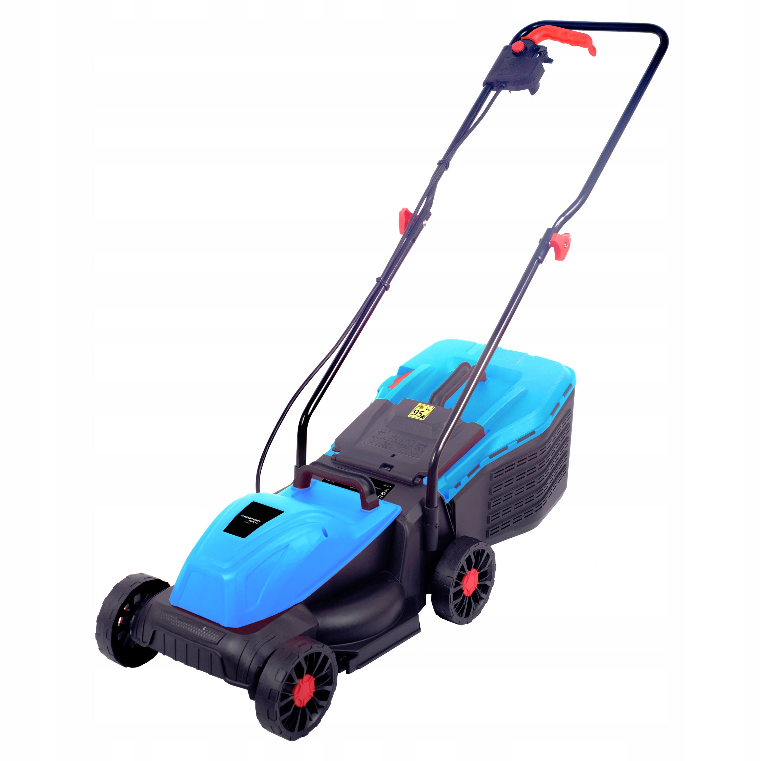 Electric Lawn Mower BLAUPUNKT 1800W 32cm Basket 30L Lightweight 3-Degree Model LM1010