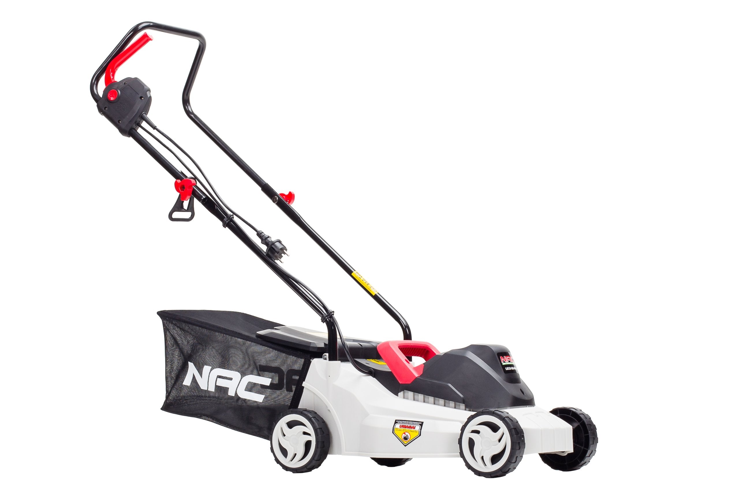 Electric MOWER NAC 1200 W 32 cm LARGE basket 30 l STRONG 2in1 Lightweight Basket with a basket
