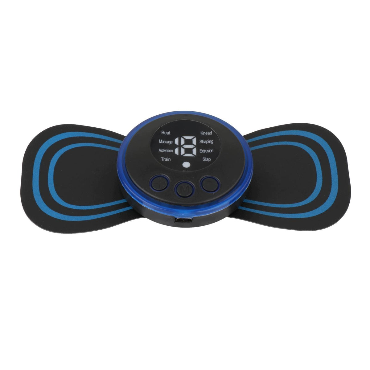 Electric Massage Patch Relieve Fatigue Full Body Massage 8 Modes 19 USB Medical device no