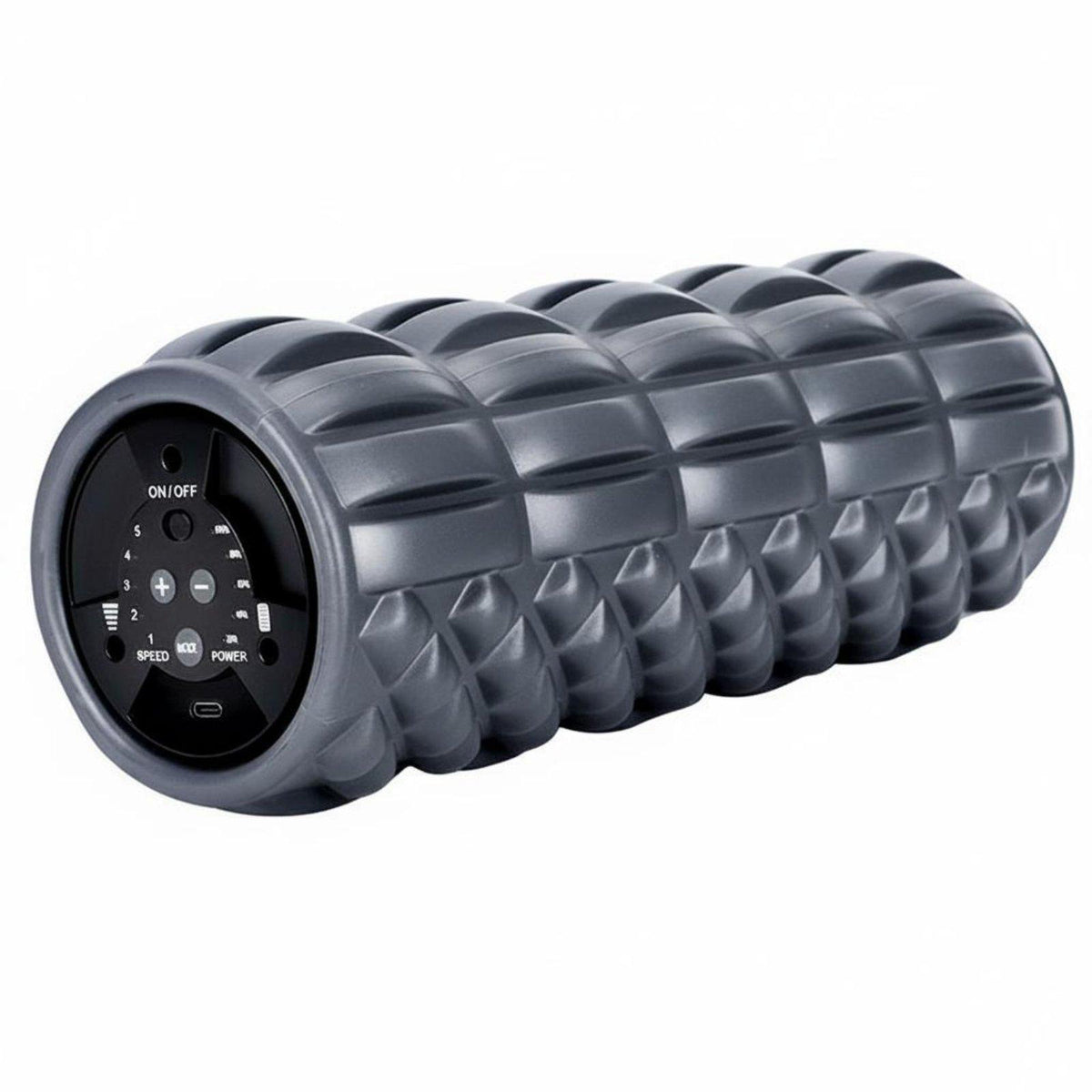 Electric Massage Roller Soft Rubber Vibrating Foam Cylinder Multi Level Packaging status original