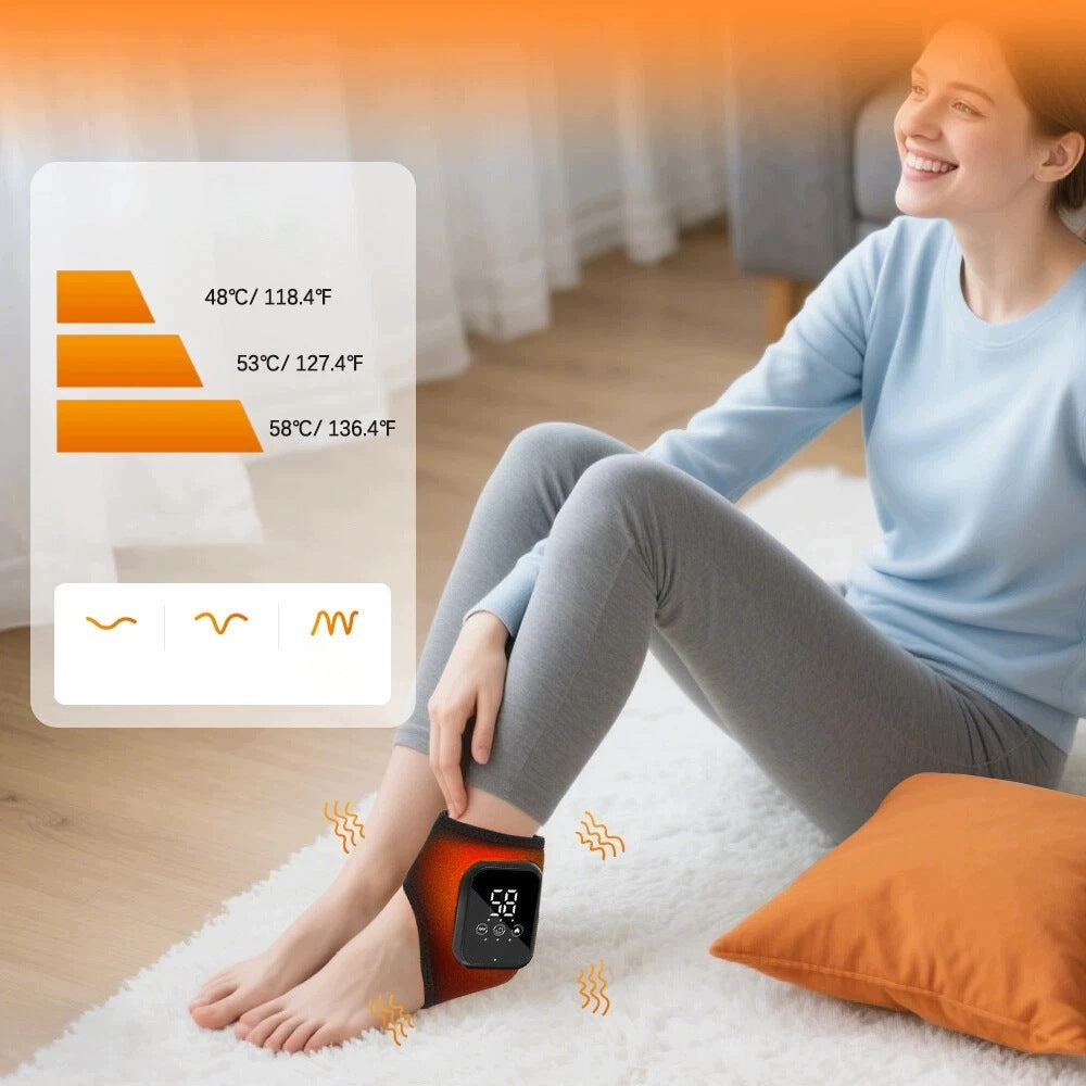 Electric Massager for Knees, Elbow and Shoulder – Heating, Pain Relief Packaging status original