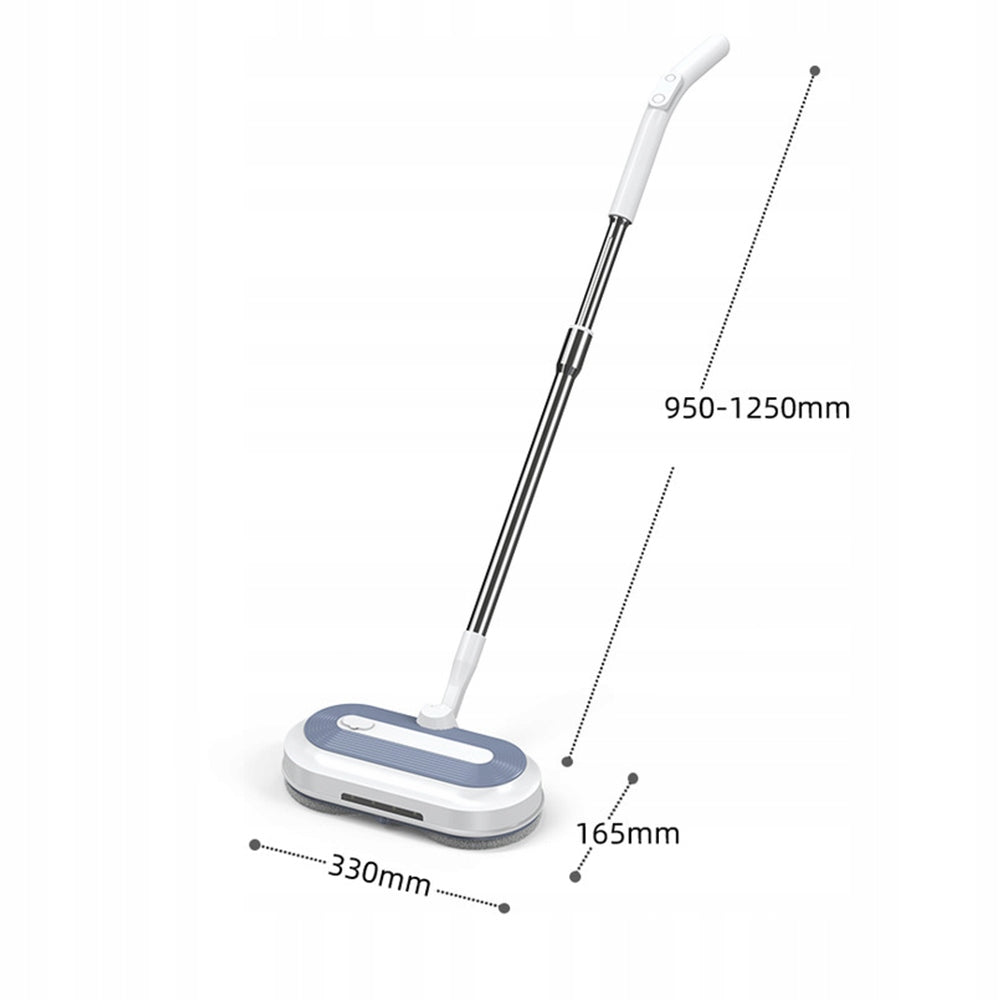 Electric Mop Cordless with Washer Dominant color white