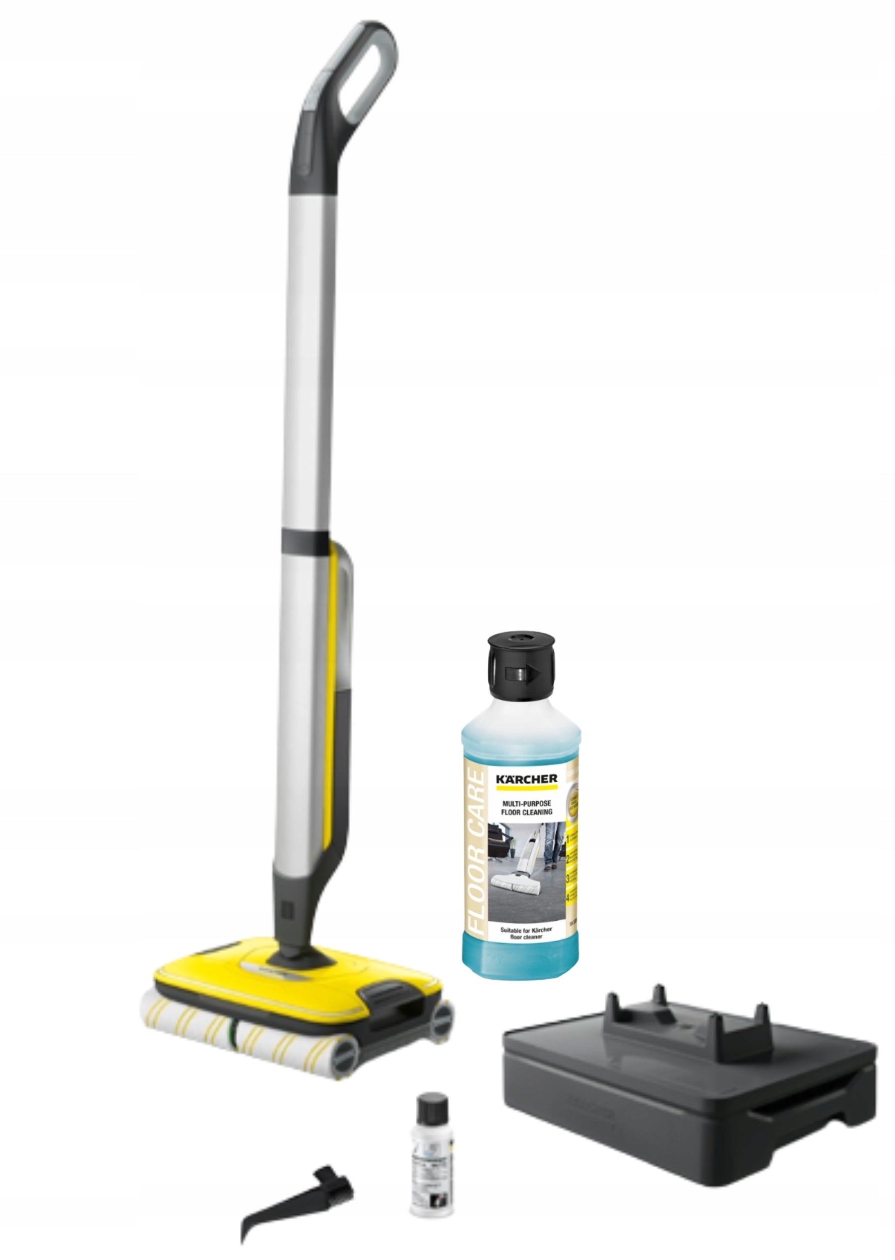 Electric Mop KARCHER FC 7 Wireless Cordless Silver-Yellow Power 0 W