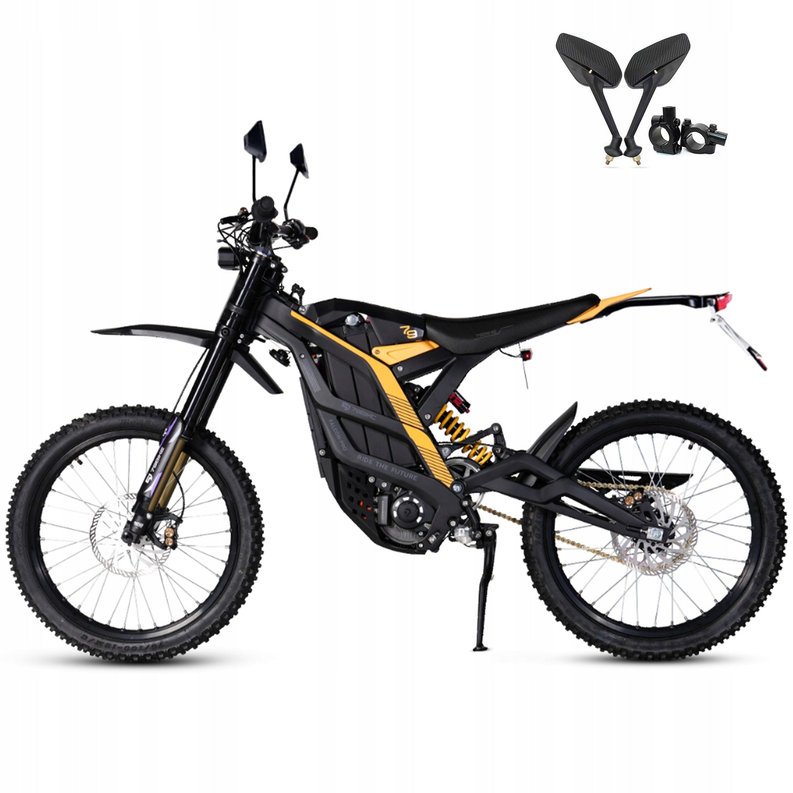 Electric Motorcycle 79BIKE Falcon PRO 10000W 85KM/H 72V35AH offroad+NFC+COC