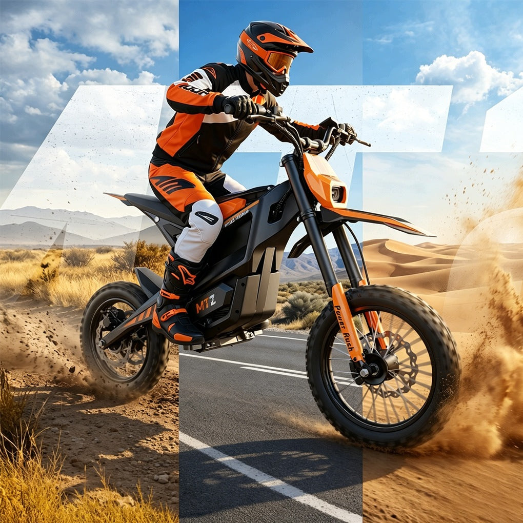 Electric Motorcycle Cross iscooter MT2 3000W 48V 22.5Ah 220Nm 60Km/h 72Km Manufacturer code iscooter MT2 9331522782978