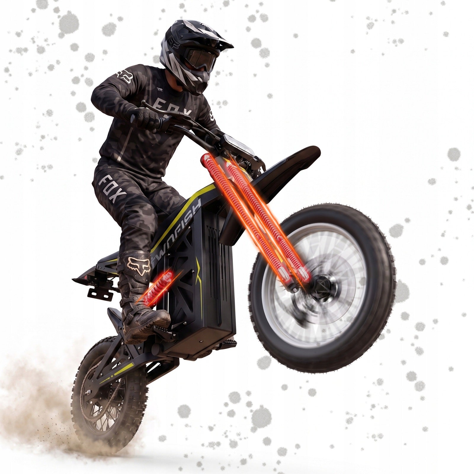 Electric Motorcycle Mako 01 5000W 52V 25AH 100km NEW Offroad+NFC