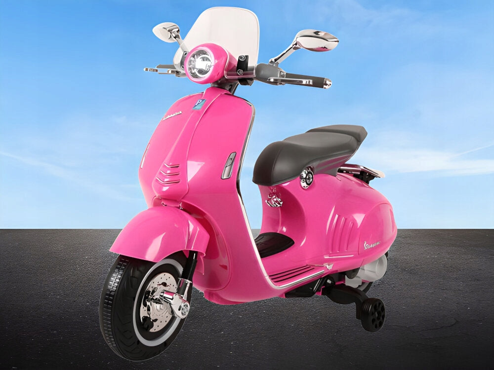 Electric Motorcycle SUN BABY Scooter Vespa Pink Brand Sun Baby