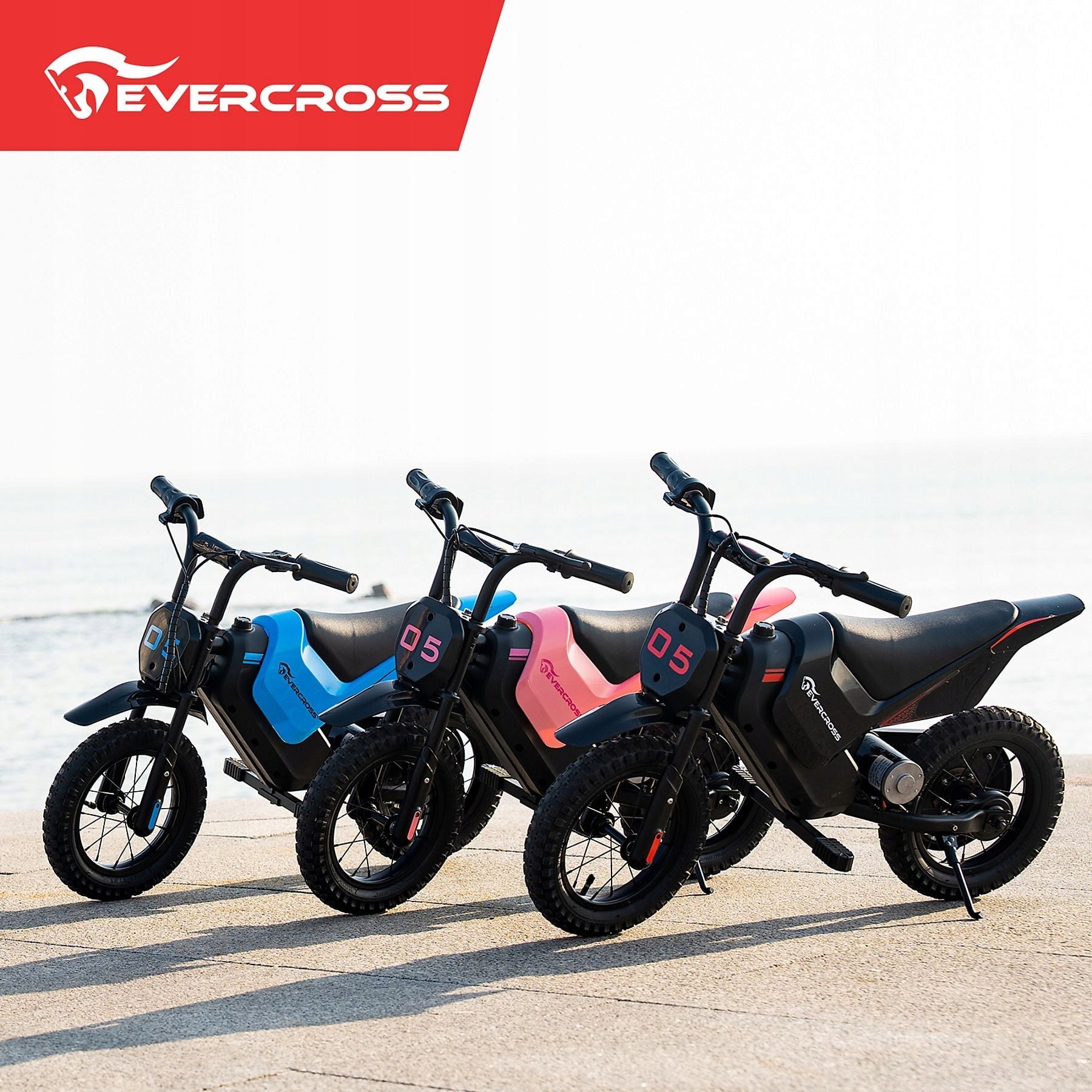 Electric Motorcycle for Children EVERCROSS EV05M 150W – Cross Enduro 12" Packaging status original