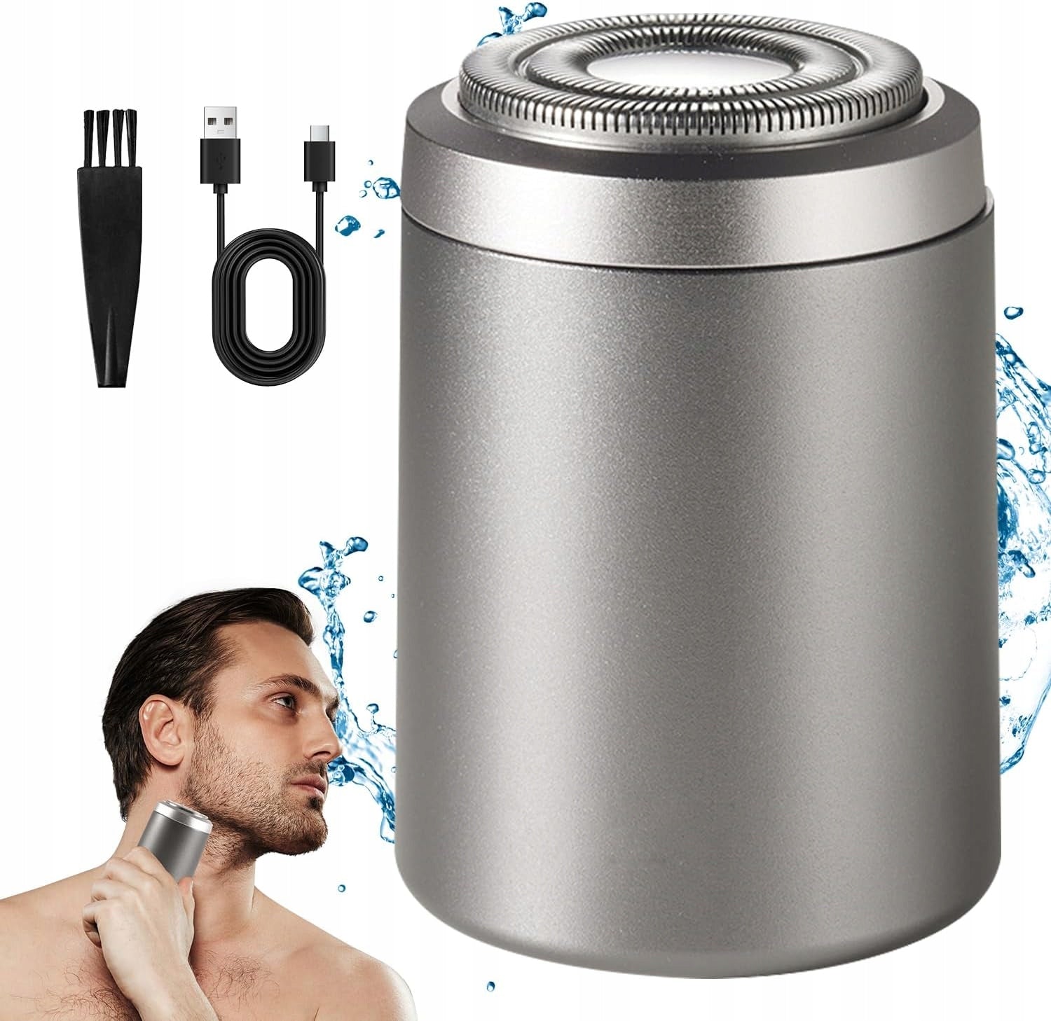 Electric Multifunctional Mini Razor USB Waterproof Battery