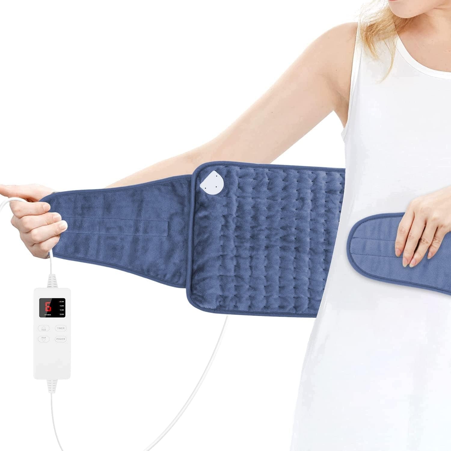 Electric Neck Heating Pillow Shoulders Back Foot Adjustable Medical device no