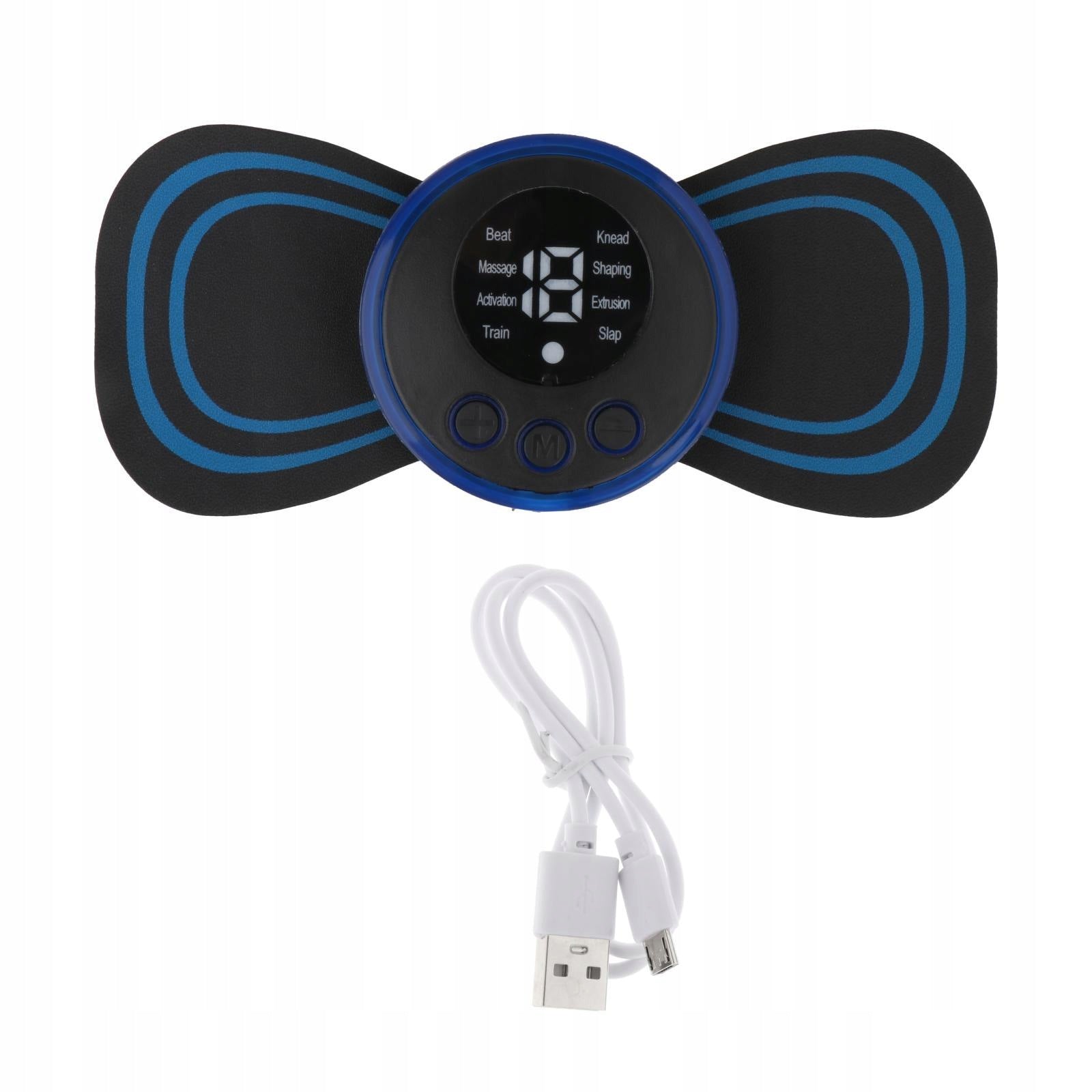 Electric Neck Massager Reusable Muscle Portable Full Body Massage USB