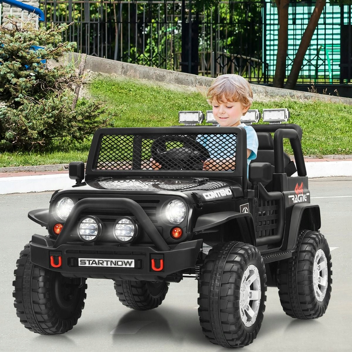 Electric Off-Road Car Battery Operated Car for Kids Vehicle length 114.5 cm
