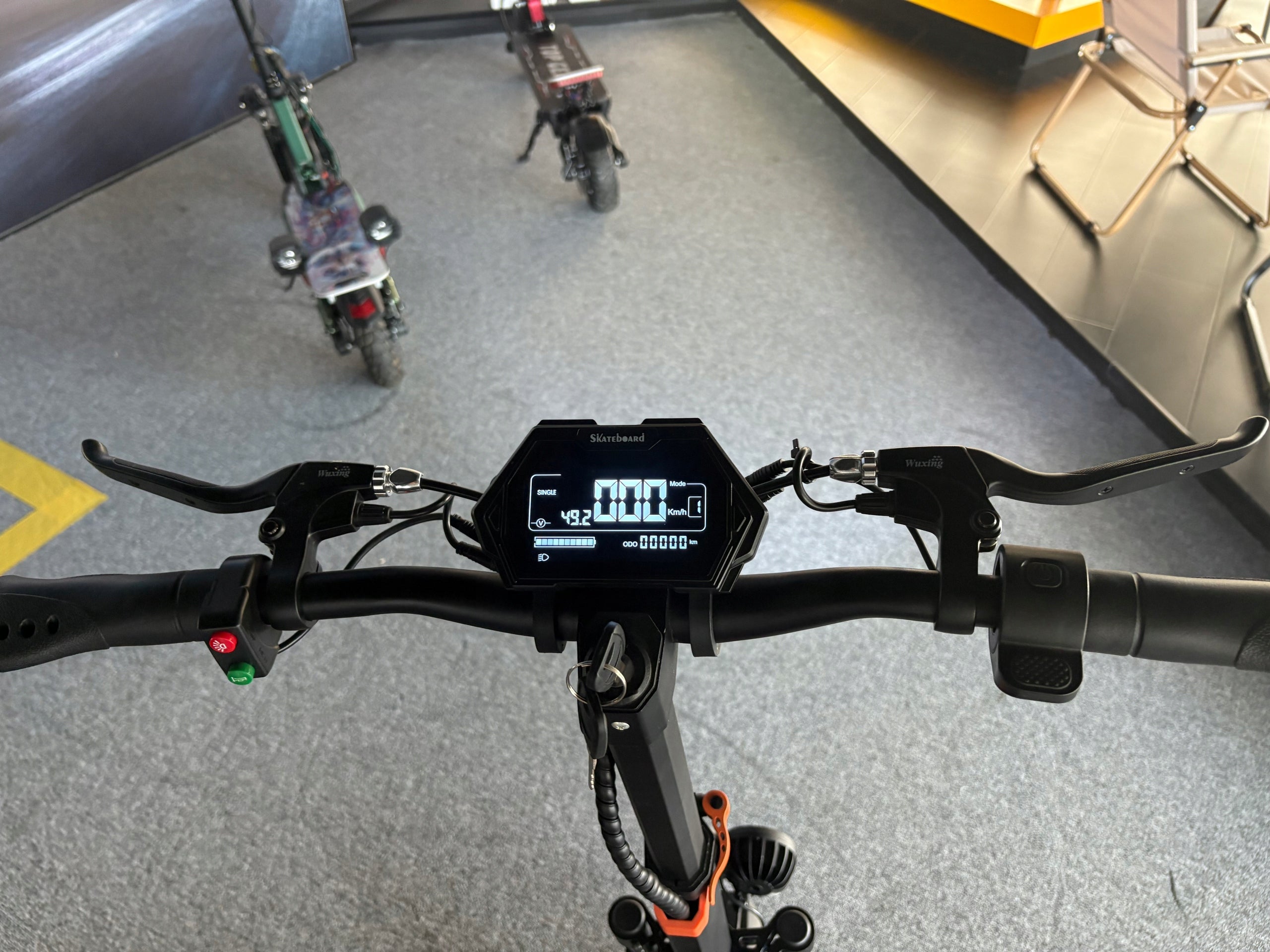 Electric Off-Road Scooter For Adults 1200W 48V/18Ah 65KM NFC Manufacturer code 1200W 48V/18Ah 65KM NFC Hulajnoga Elektryczna