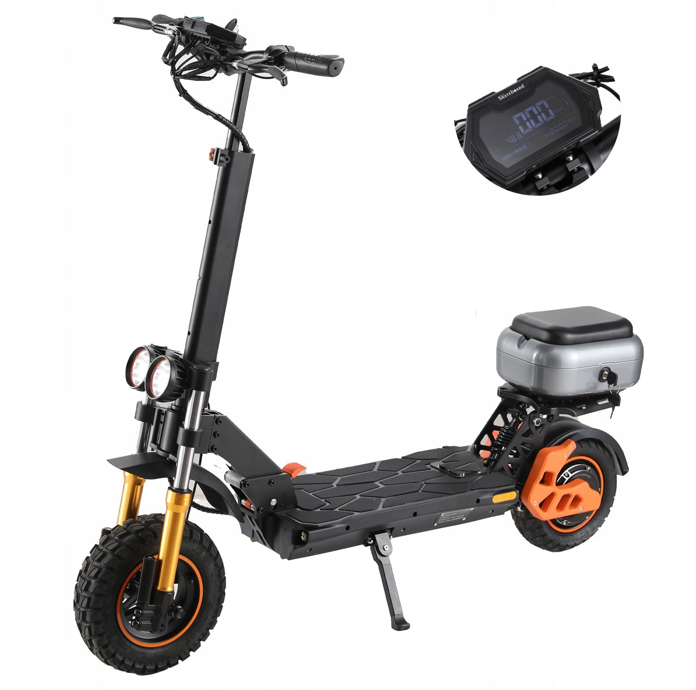 Electric Off-Road Scooter For Adults 1200W 48V/18Ah 65KM NFC Packaging status original
