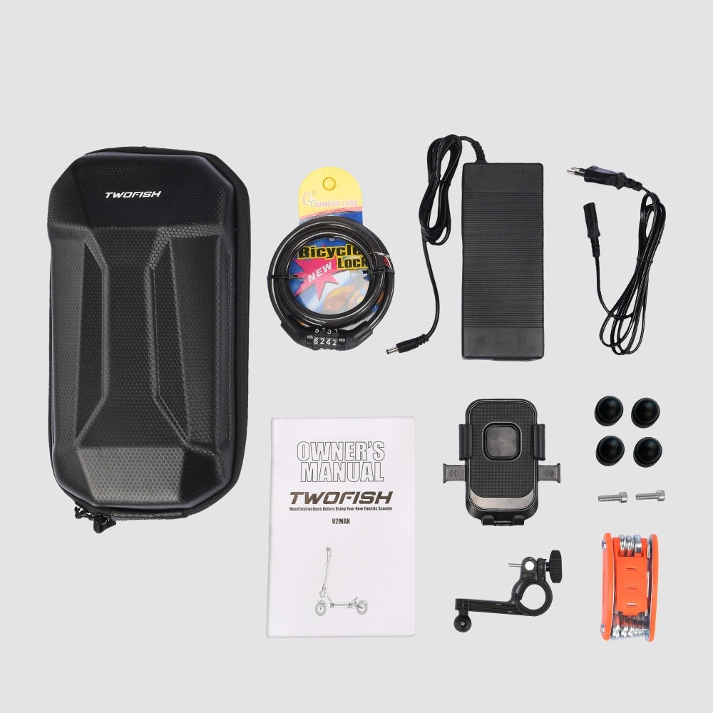 Electric Off-Road Scooter For Adults 90KM 52V/23Ah 1640*2W 10" NFC Model 75KM 52V/23Ah 1640*2W 10" NFC