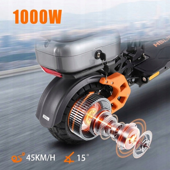 Electric Off-Road Scooter For Adults V5 Max 65KM 48V/18Ah 1200W Model V5 Max 65KM 48V/18Ah 1200W