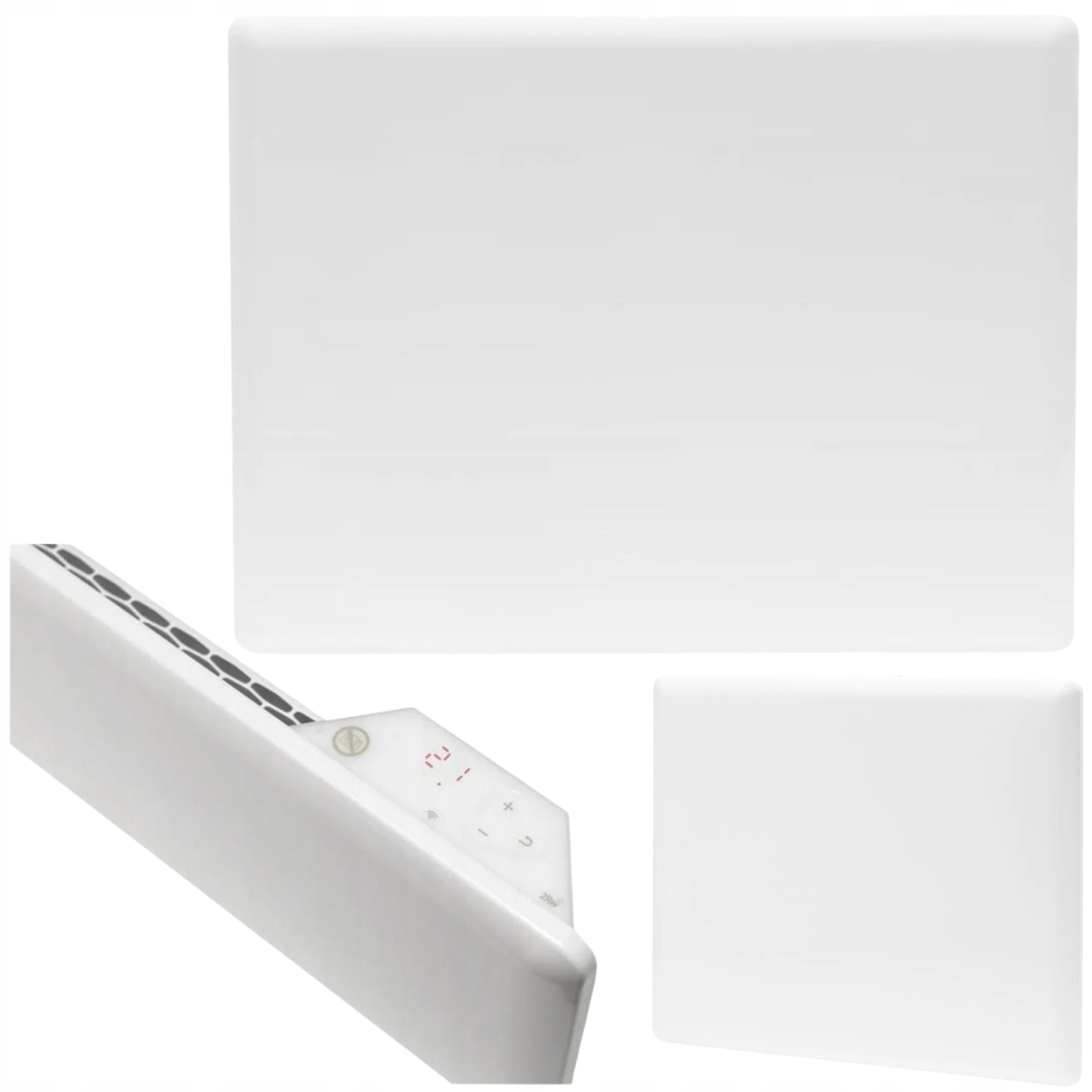 Electric Panel Heater Wall Mounted Electronic White 500W Thermostat