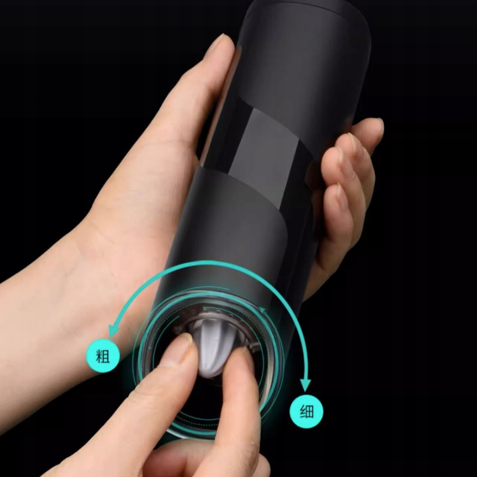 Electric Pepper Grinder ABS Gravity Induction Adjustable 0F