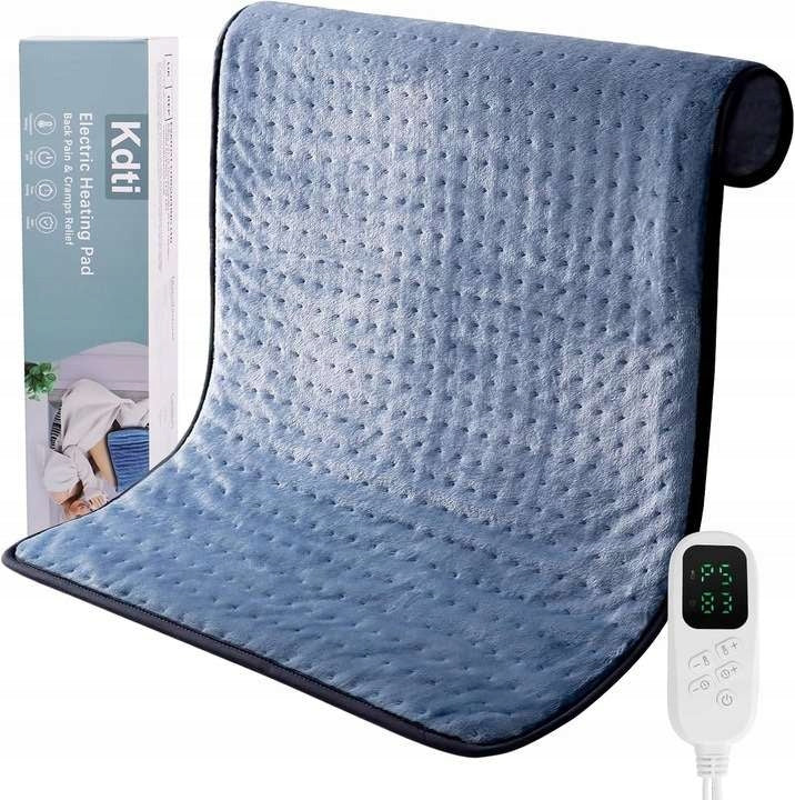 Electric Pillow 40x80 cm Kdti Quick Heating 6 Levels Grey