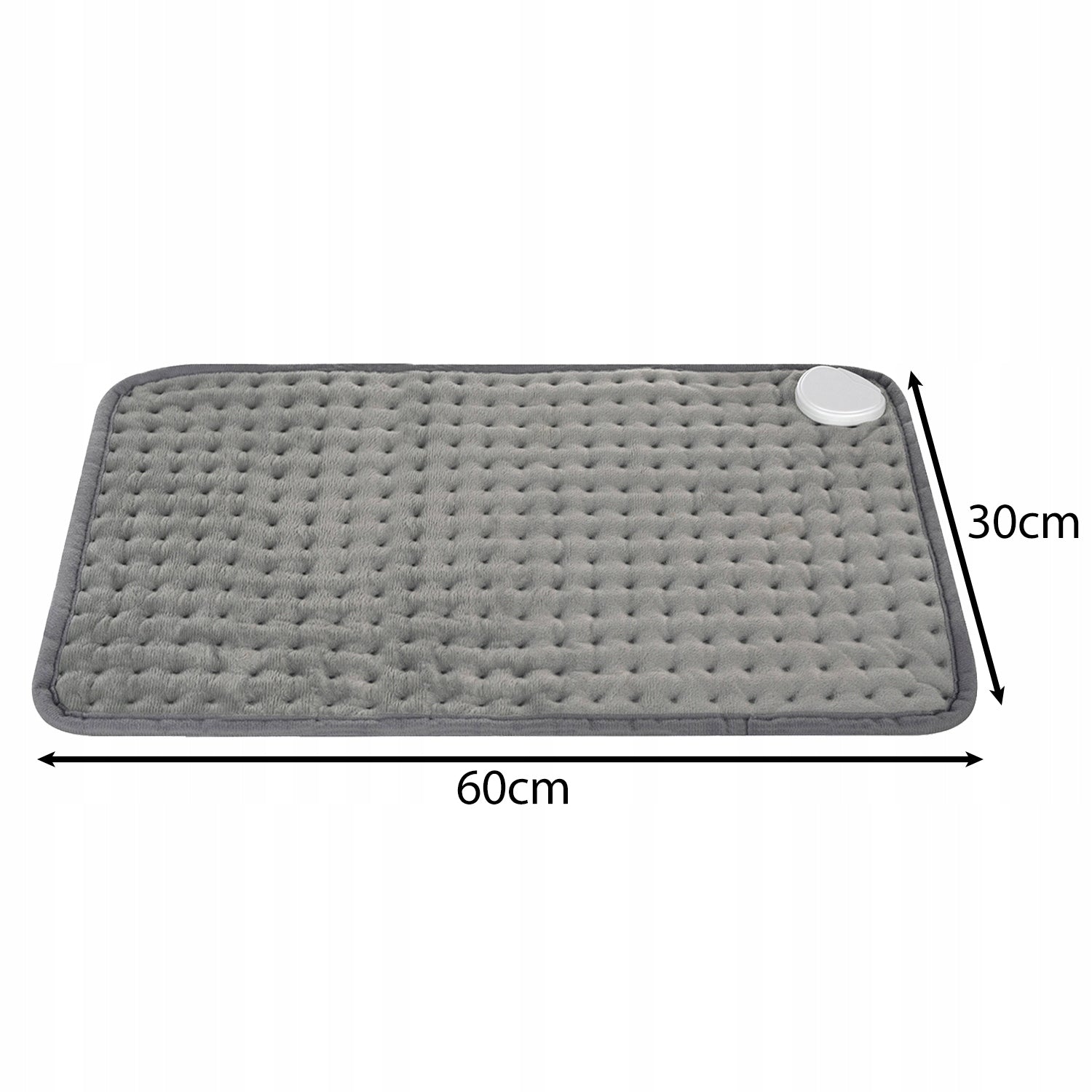 Electric Pillow Warming Back Mat Sore Joints Muscle Pilot Color gray
