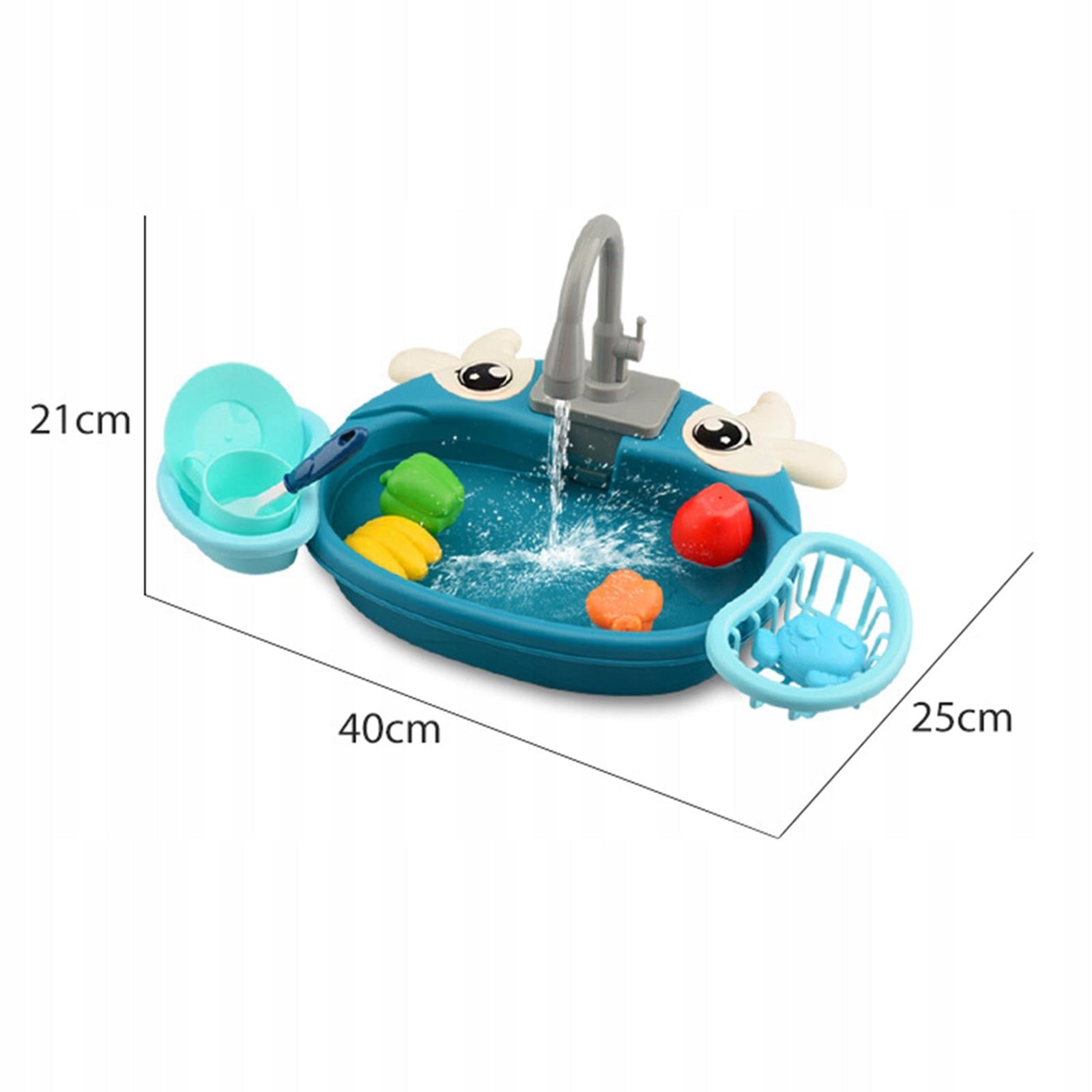 Electric Play Set for Kitchen Sink with Flowing Water And Blue Calf Medical device type accessories for a medical device or a product without an intended medical purpose