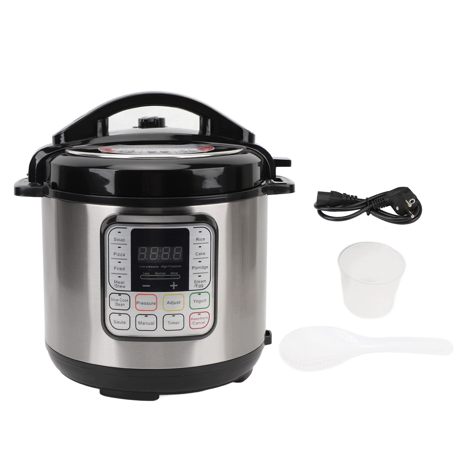 Electric Pressure Cooker 6L Multifunctional Protection Washable in L1 Dominant color multicolor