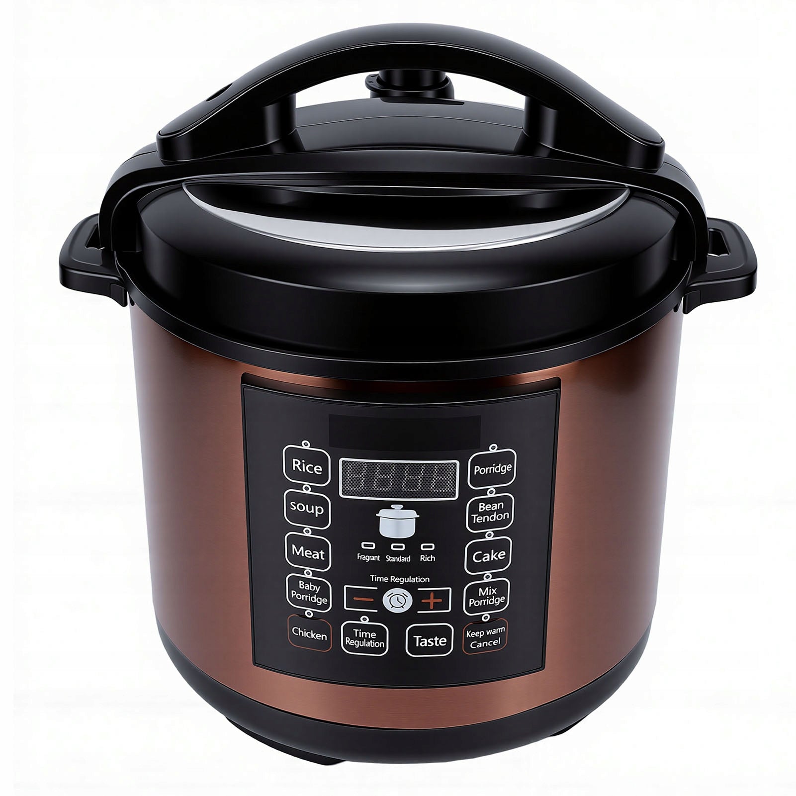 Electric Pressure Cooker 6L Slow Cooker Steamed Rice Saute Device for SI Brand no brand