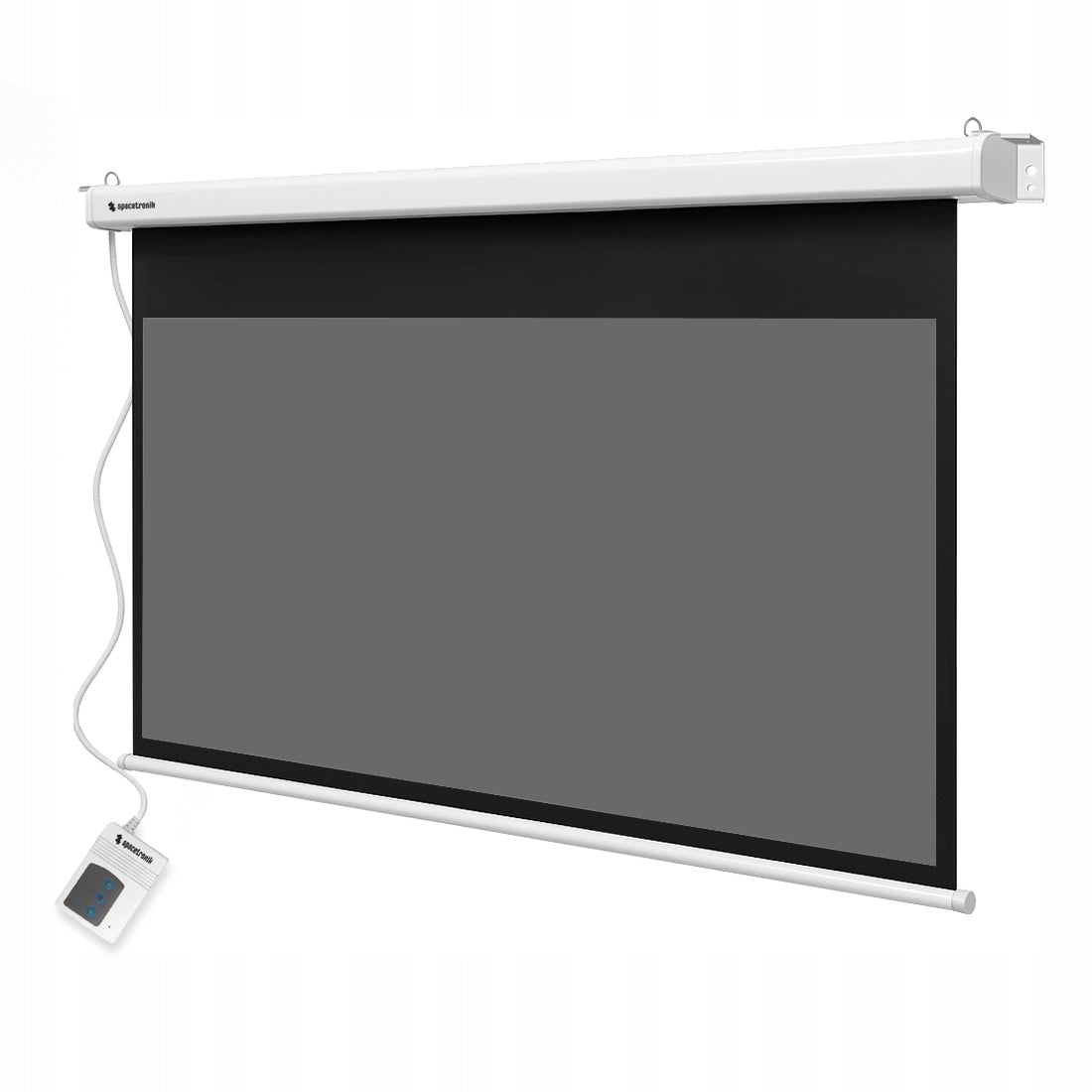 Electric Projection Screen 100" PILOT 16:9 4K Spacetronik PVC EASY VIEW Manufacturer code PRS-E02-100G-169