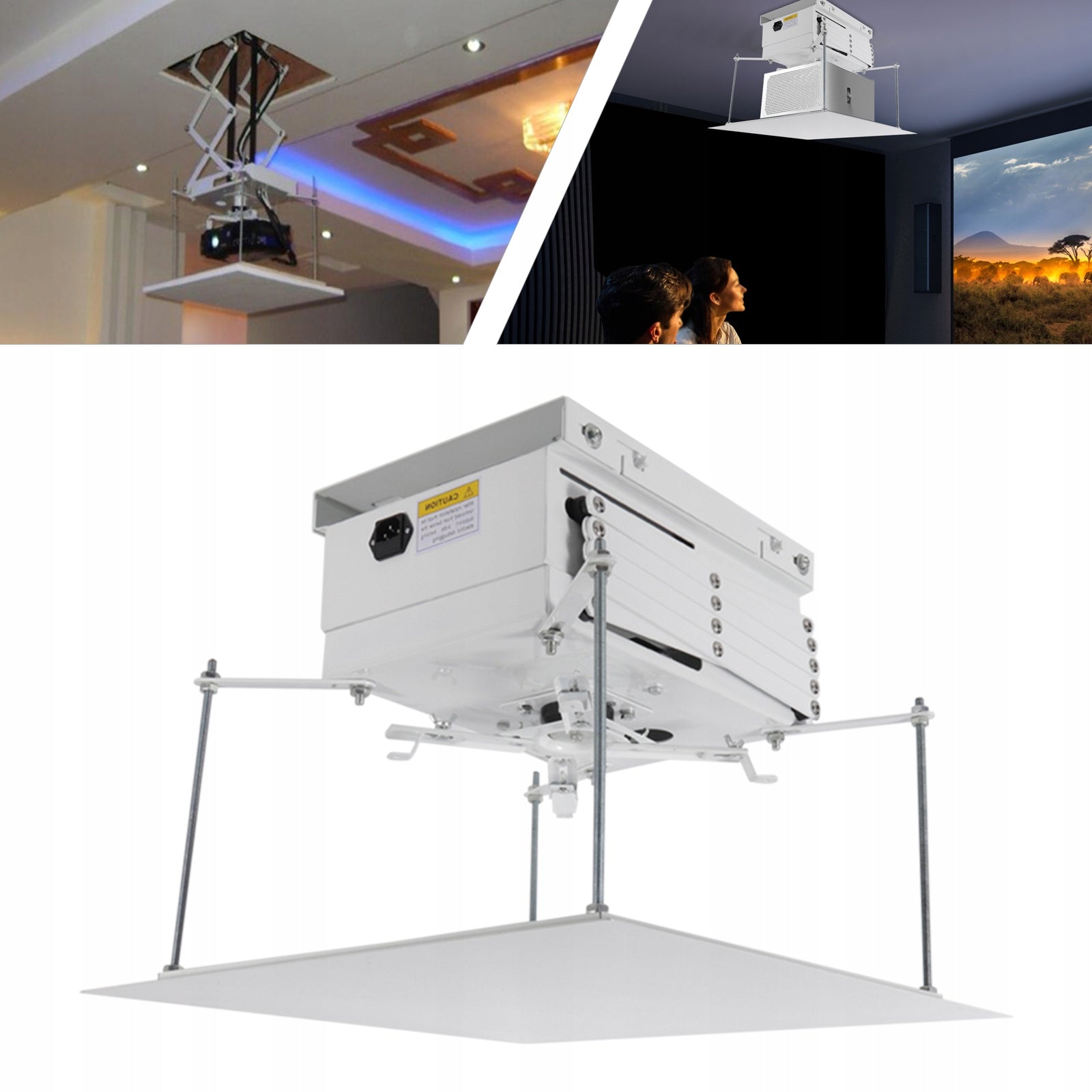Electric Projector Hanger, Metal Lift Projector, 24W Projector Hanger, 220V