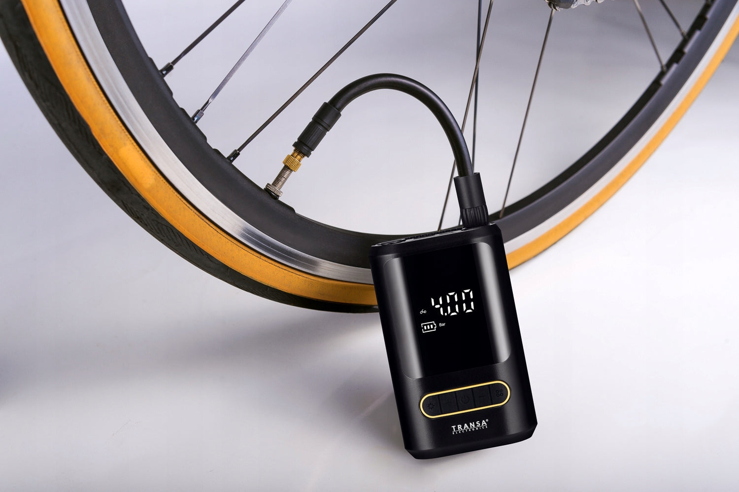 Electric Pump WIRELESS Bicycle PRESTA Auto Ball Powerbank 50W Manufacturer code TE-52