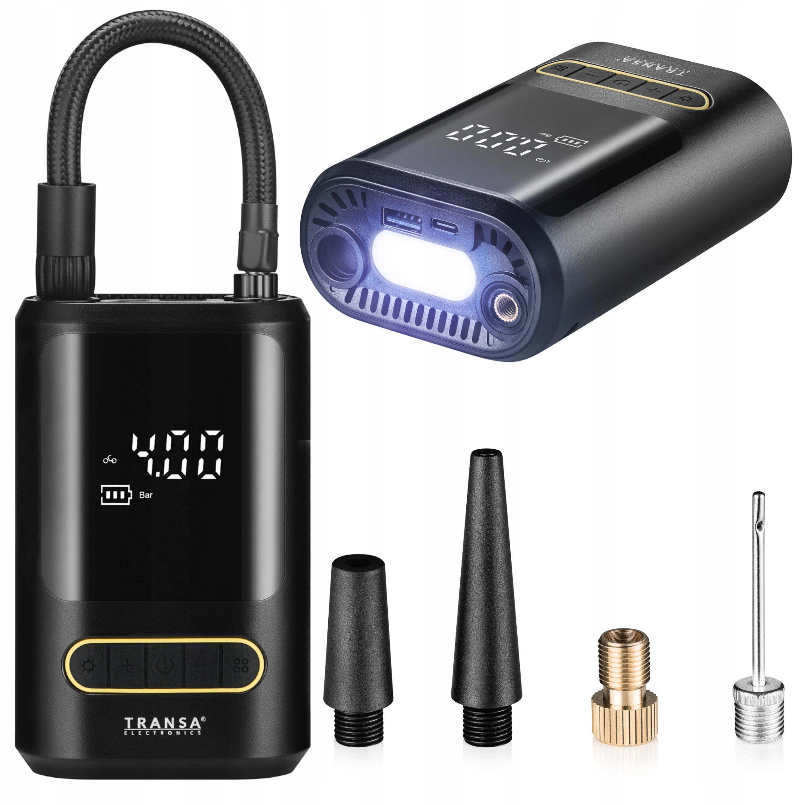 Electric Pump WIRELESS Bicycle PRESTA Auto Ball Powerbank 50W