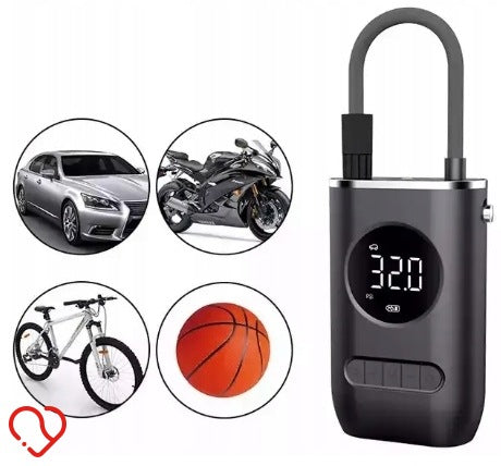 Electric Pump Wireless Compressor Bike Motorcycle Auto Ball
