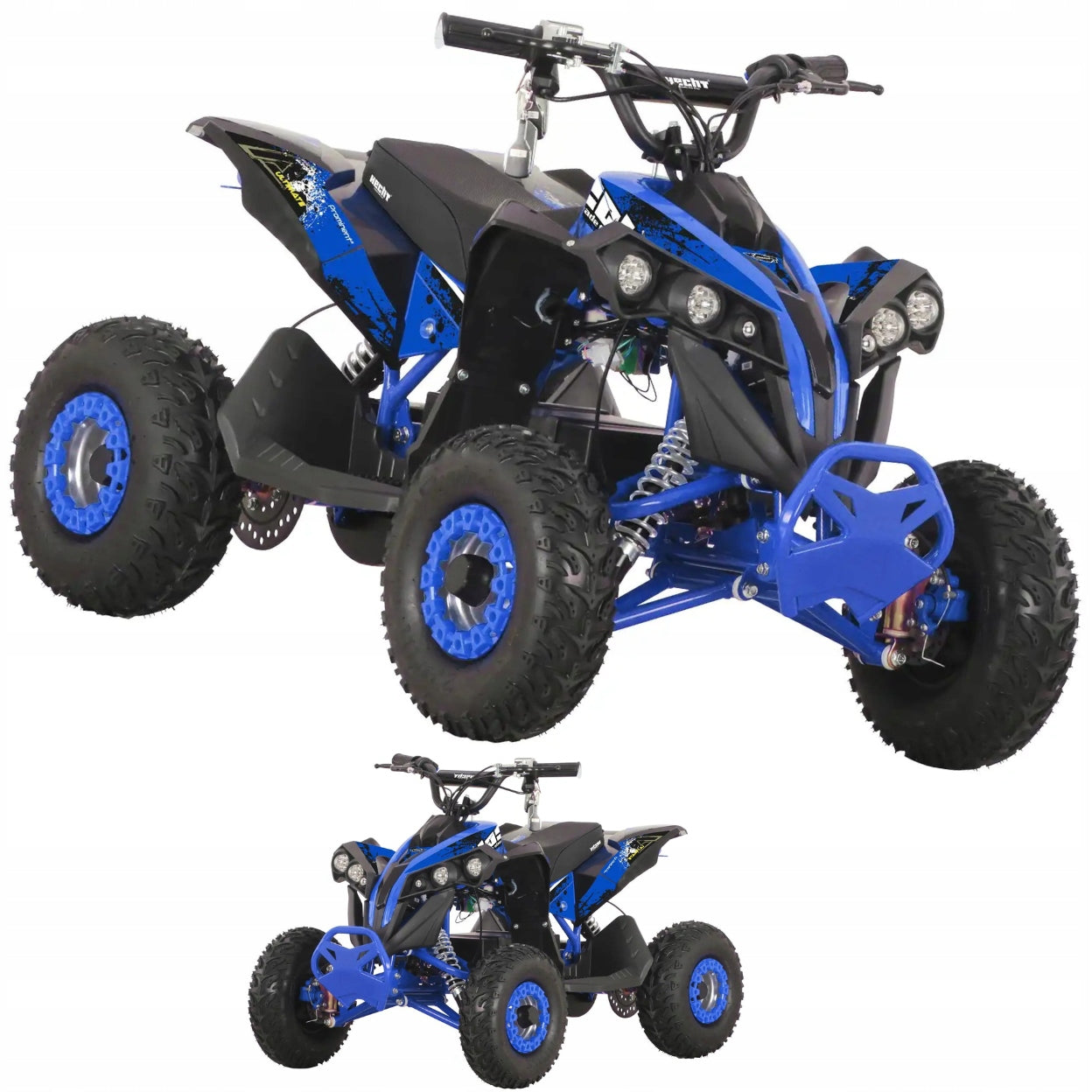Electric Quad ATV 1200W 48V 30 km/h HECHT 56120 BLUE