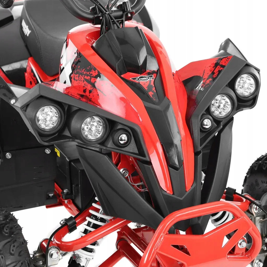 Electric Quad ATV 1200W 48V 30 km/h HECHT 56120 RED Packaging status original