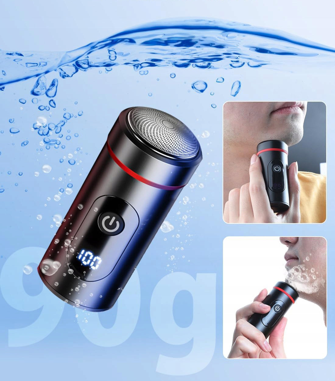 Electric Razor for Men Mini Portable Shaver 300 mAh Packaging status original