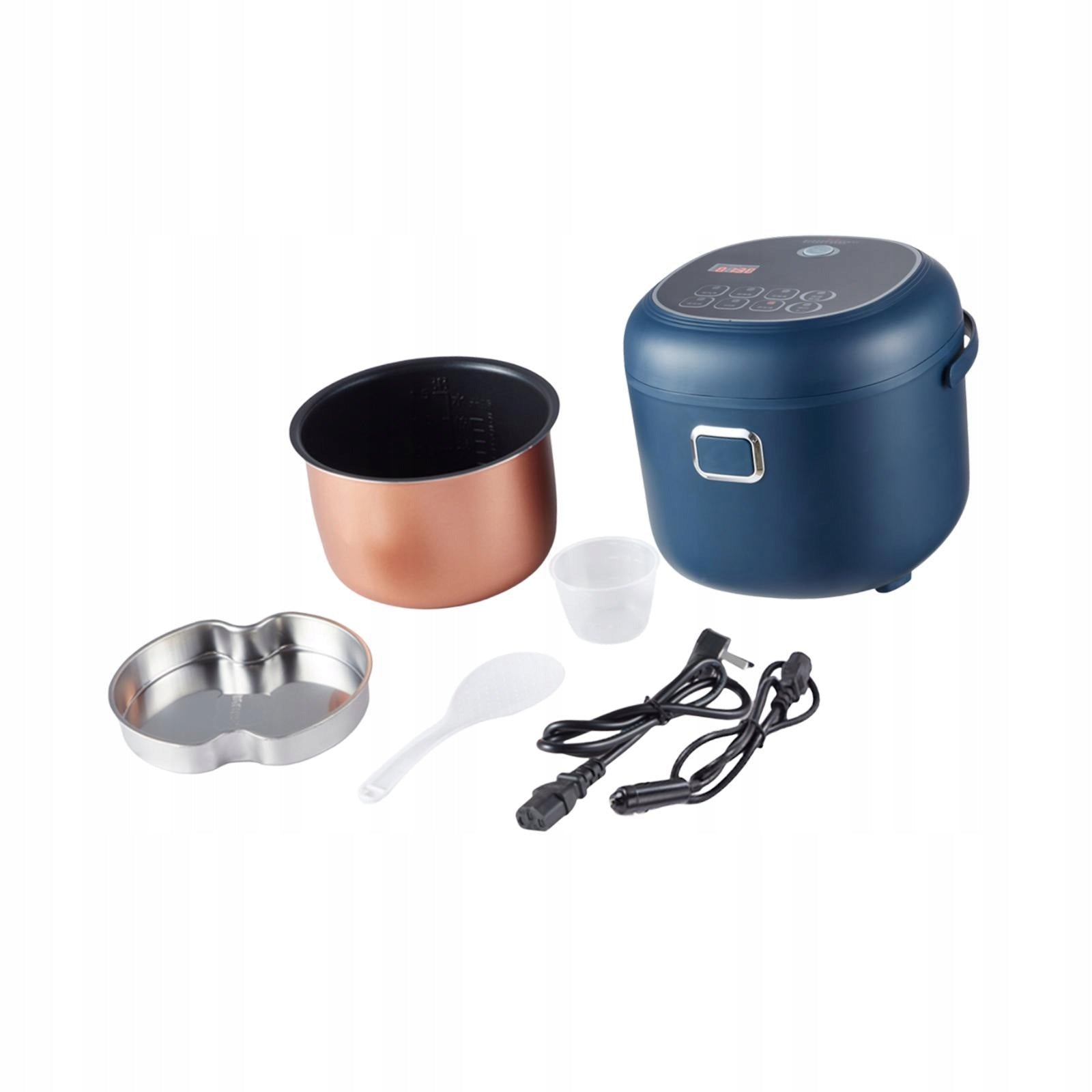 Electric Rice Cooker 2L Rice Cooker for Car for Long Distance 12V to 24V