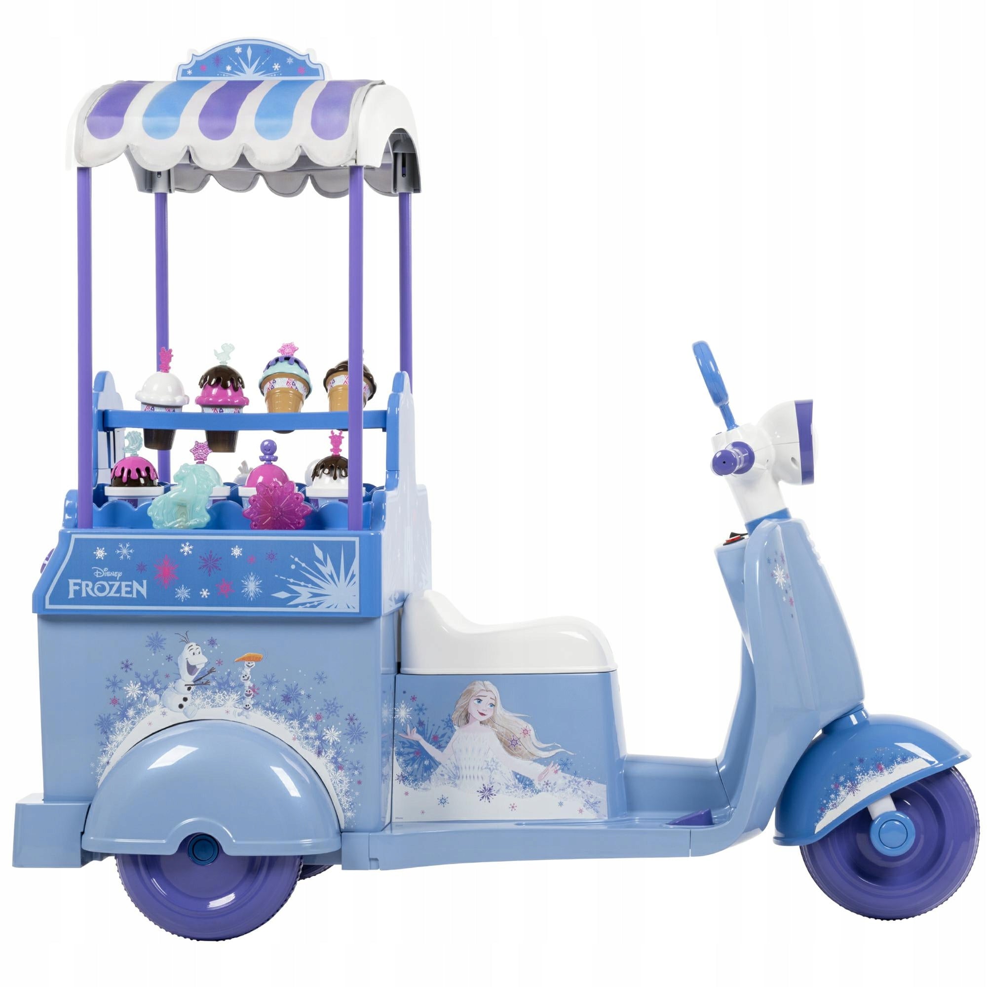Electric Ride-On for Kids Huffy Frozen Ice Cream Brand Huffy