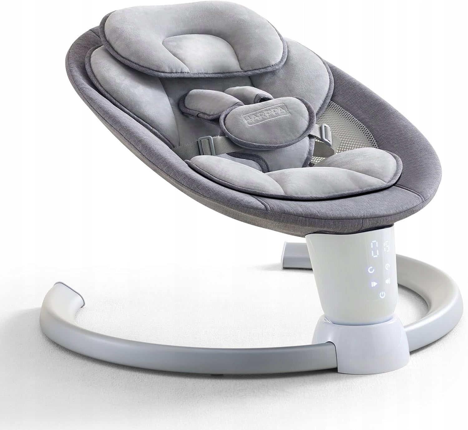 Electric Rocker with Remote Control Deckchair Grey 3 Modes Melodies Brand no brand